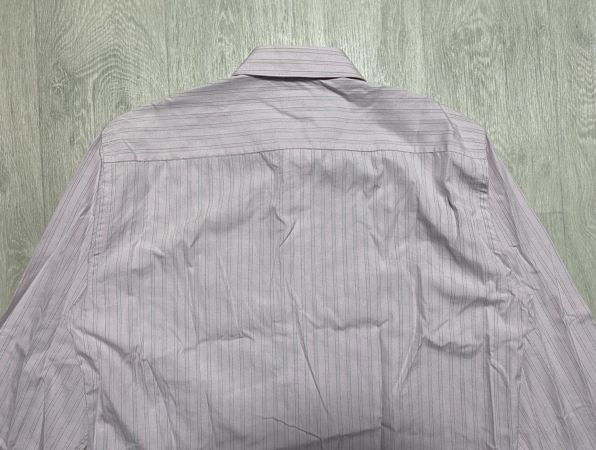 C.P. Company C.P. Company Vintage Pink Striped Long Sleeved Cotton Shirt Size US XL / EU 56 / 4 - 9 Thumbnail