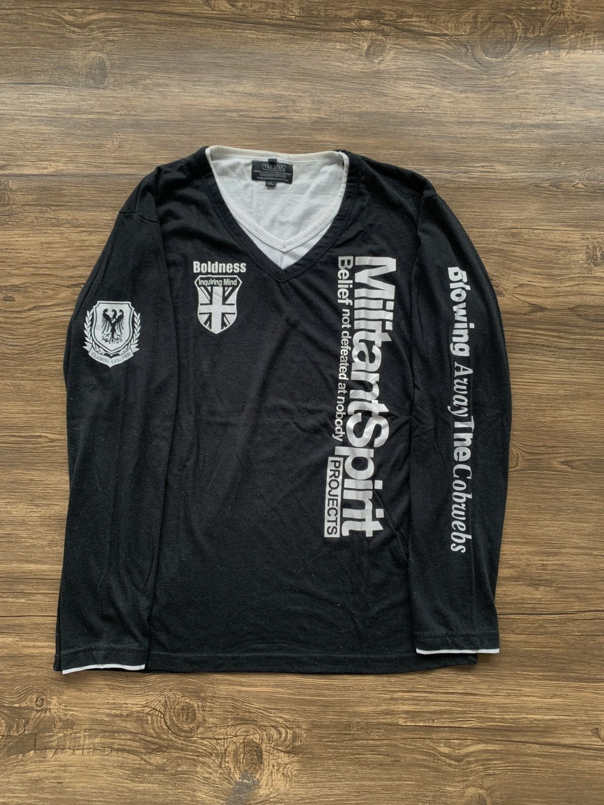 Japanese Brand 2000s japanese archive eva hare y2k longsleeve tee 