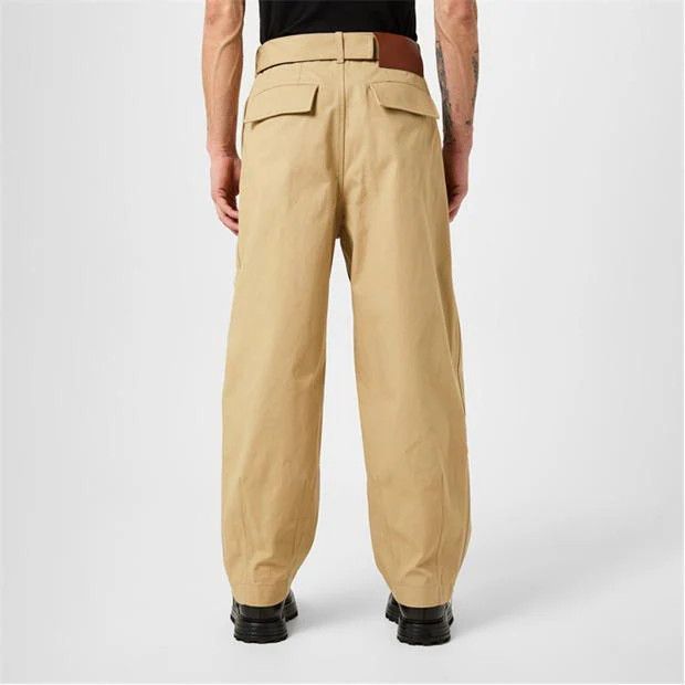 Jil Sander o1mt1gz0625 Pants in Beige Size US 36 / EU 52 - 4 Thumbnail