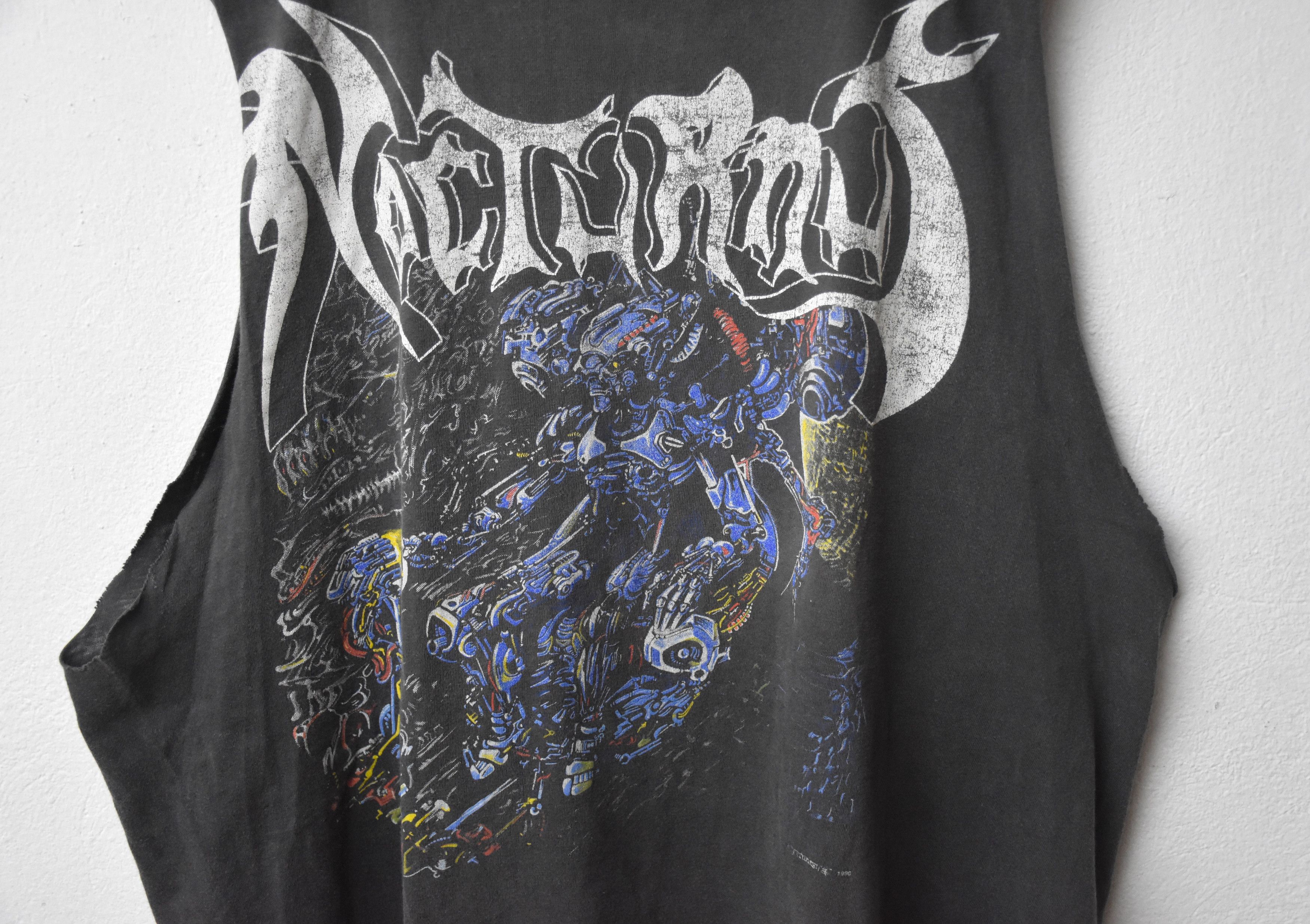 Band Tees × Vintage 1990 vintage Nocturnus pentagram metal summer muscle tee Size US L / EU 52-54 / 3 - 3 Thumbnail