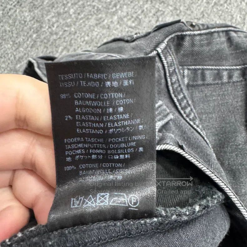 Balenciaga Balenciaga Distressed Washed Denim Pants Size US 30 / EU 46 - 4 Thumbnail