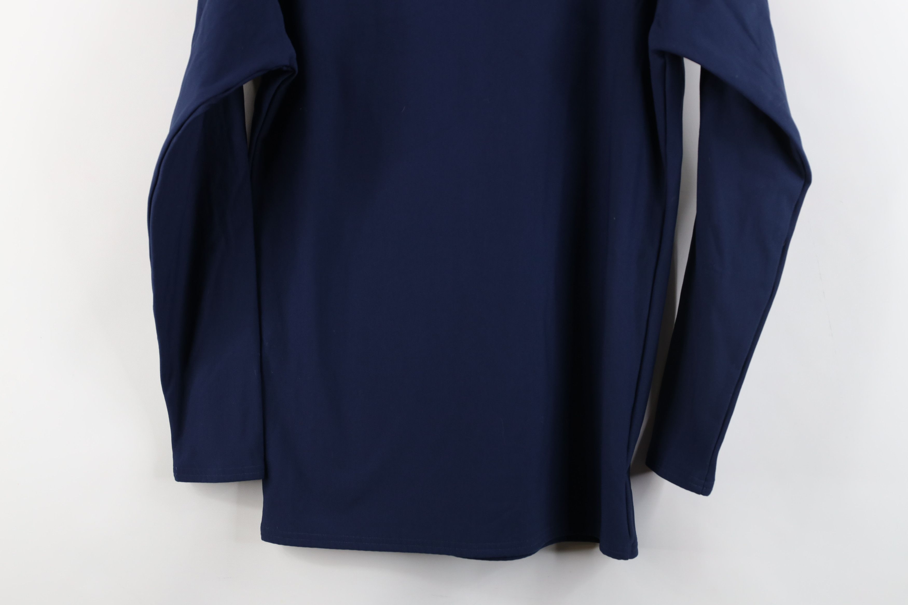 Under Armour × Vintage Under Armour Tactical Compression Mock Neck T-Shirt Navy Size US L / EU 52-54 / 3 - 13 Thumbnail