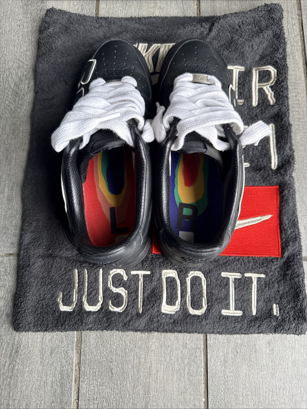 Cactus Plant Flea Market CPFM Nike Air Force 1 Black Size US 10 / EU 43 - 5 Thumbnail