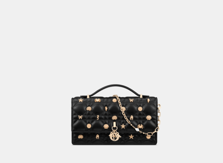 Dior o1w1db11125 S0980O Size : OS / Mini Bag in Black/Gold Size ONE SIZE - 2 Thumbnail