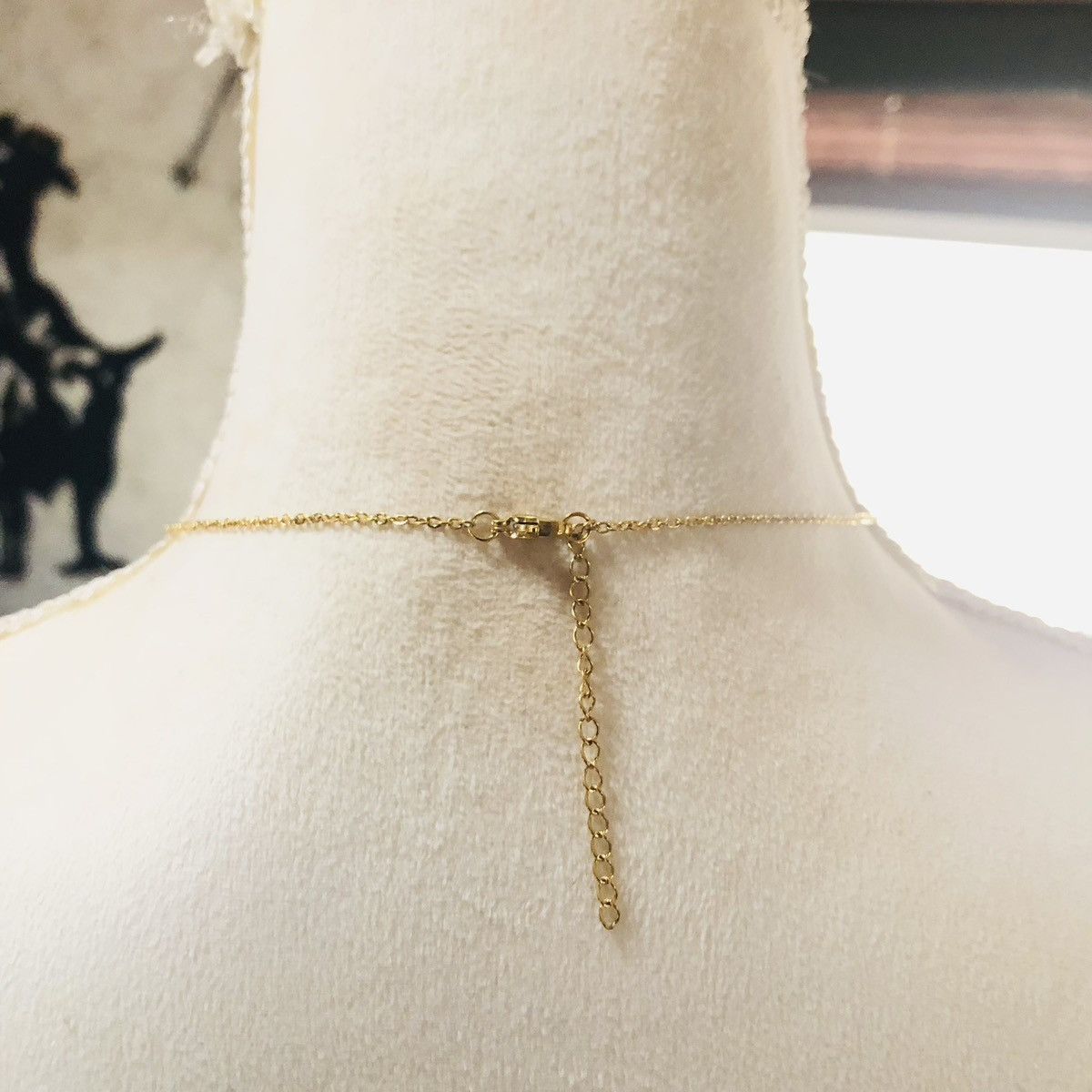 Handmade Handcrafted vintage gold metal ball dangle pendant necklace Size ONE SIZE - 4 Thumbnail