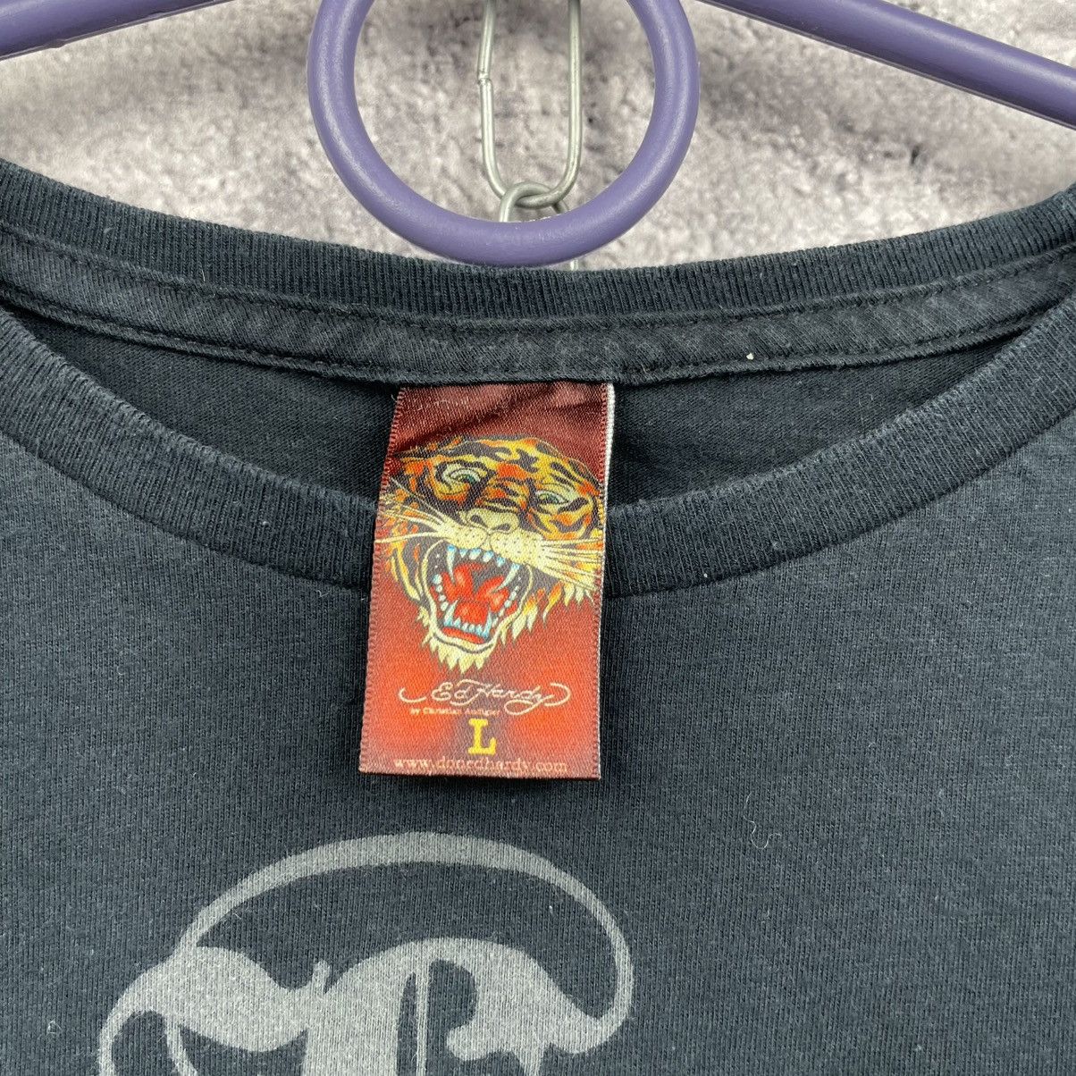 Ed Hardy Vintage Y2K Ed Hardy Christian Audigier Tatoo Longsleeve Size US L / EU 52-54 / 3 - 8 Thumbnail