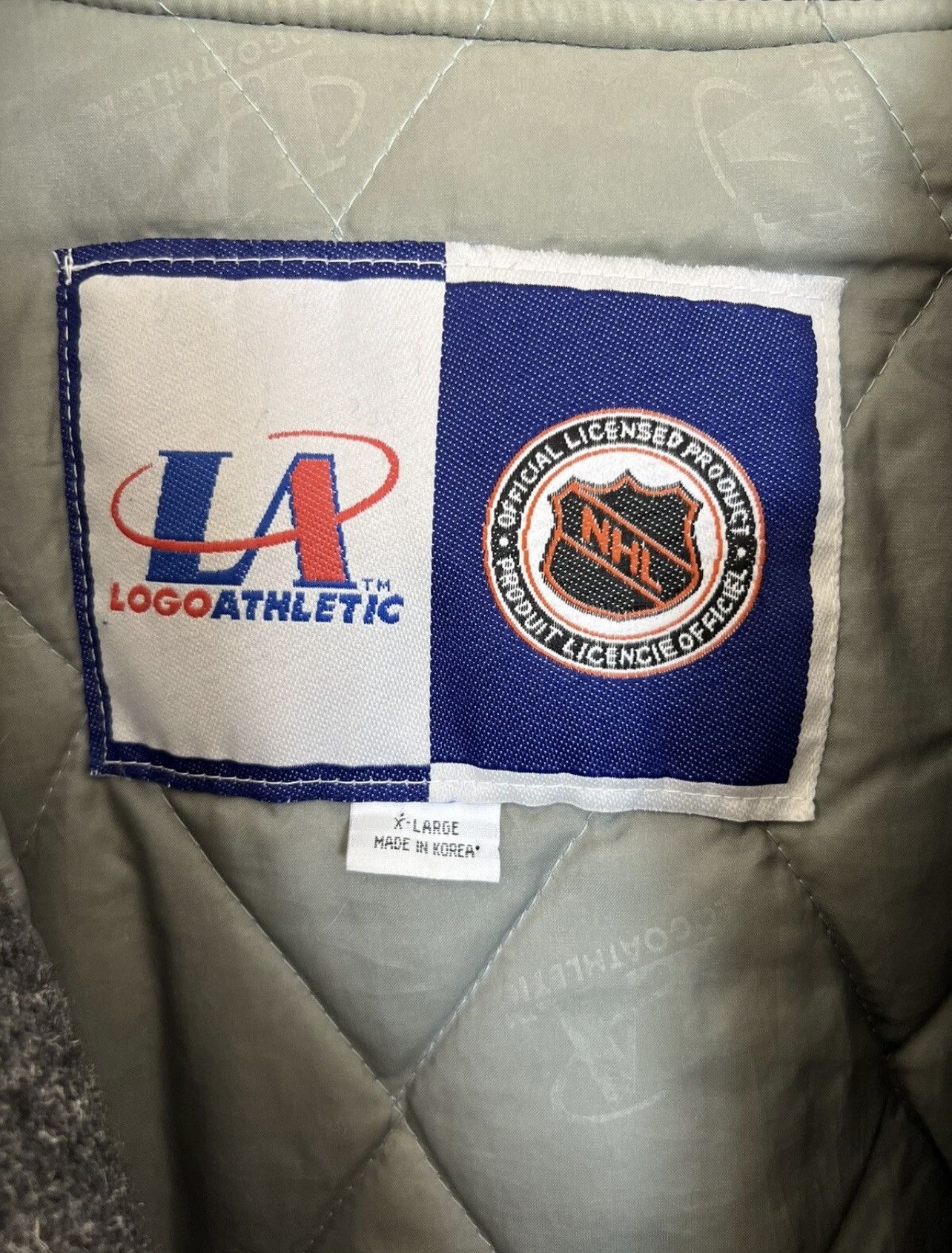 Other NHL Mighty Ducks Disney Leather Bomber Jacket Mens XL Size US XL / EU 56 / 4 - 5 Thumbnail