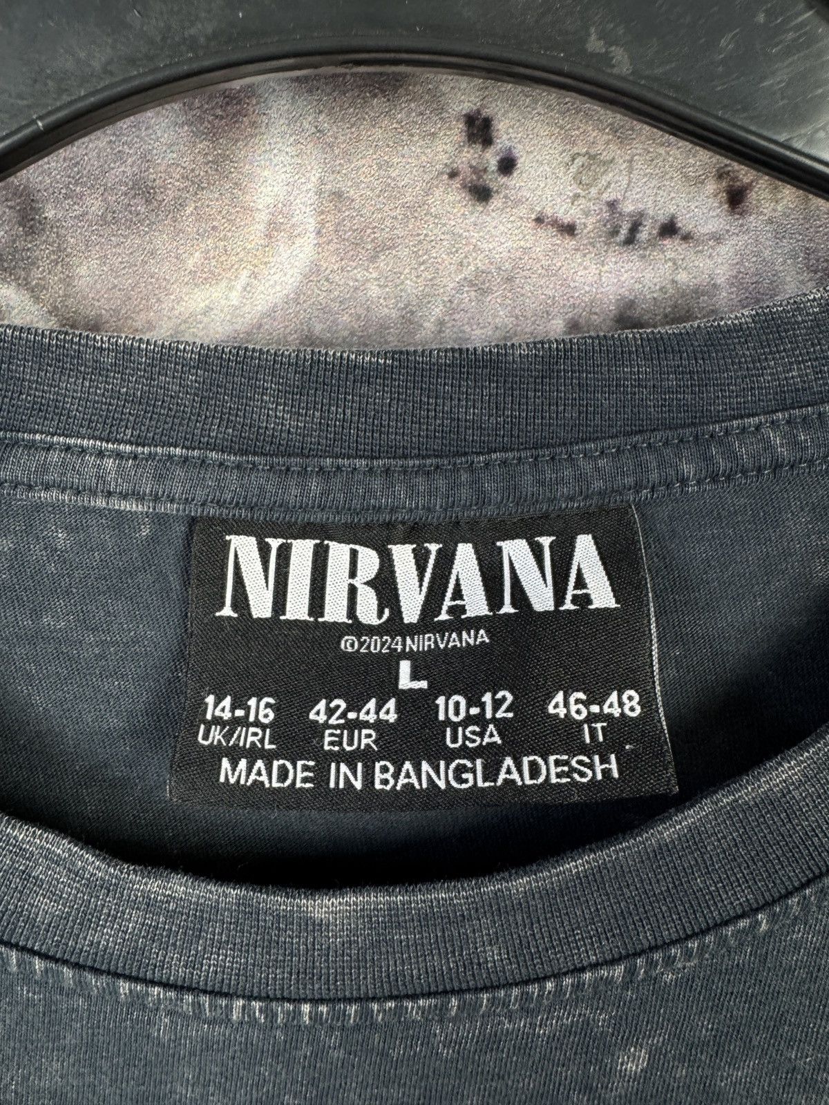 Nirvana × Vintage Men’s Nirvana T-Shirt Big Logo Size Large Size US L / EU 52-54 / 3 - 7 Thumbnail