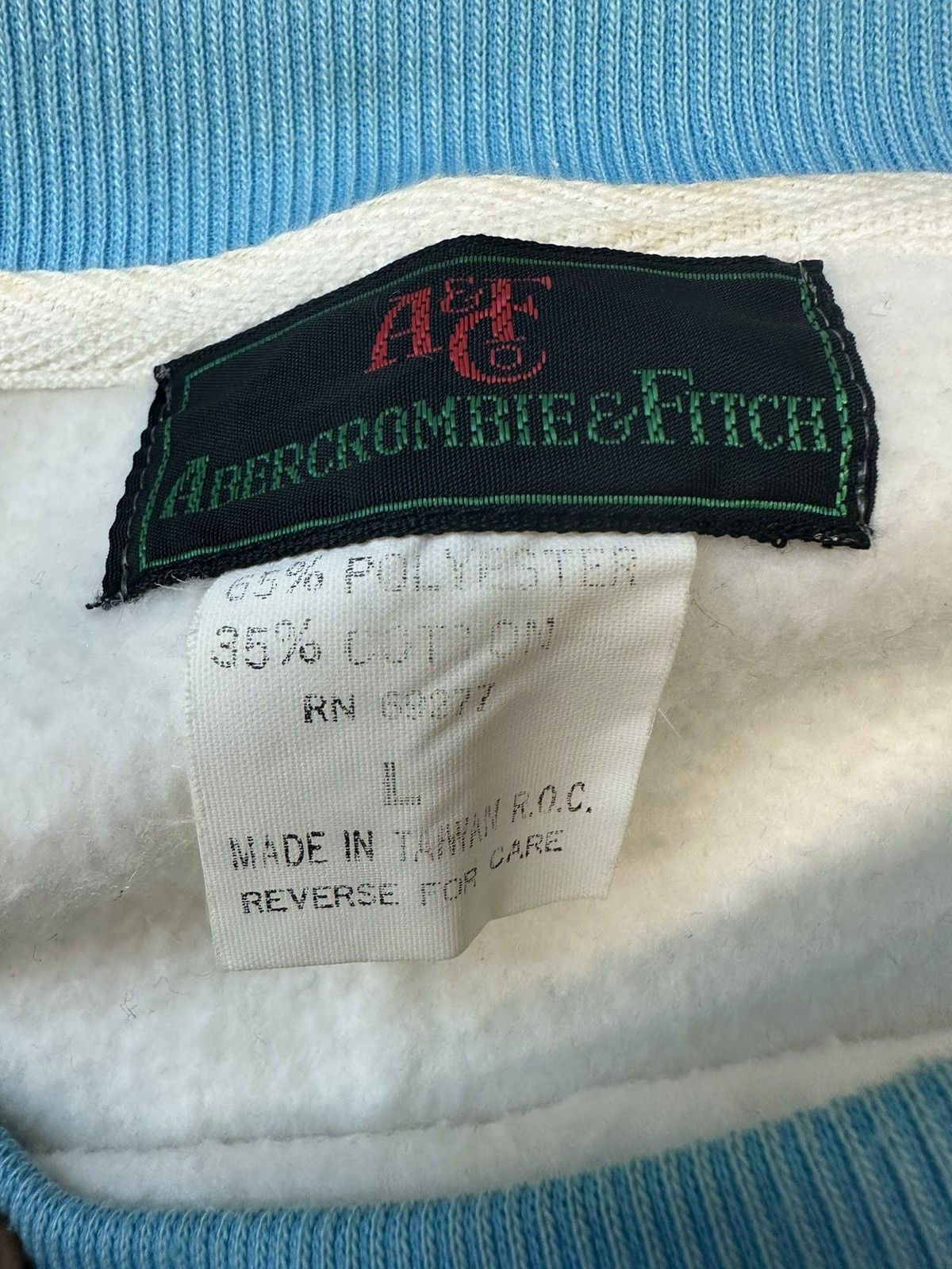 Abercrombie & Fitch 1980s Abercrombie and Fitch Yachting Crewneck Size US L / EU 52-54 / 3 - 9 Thumbnail