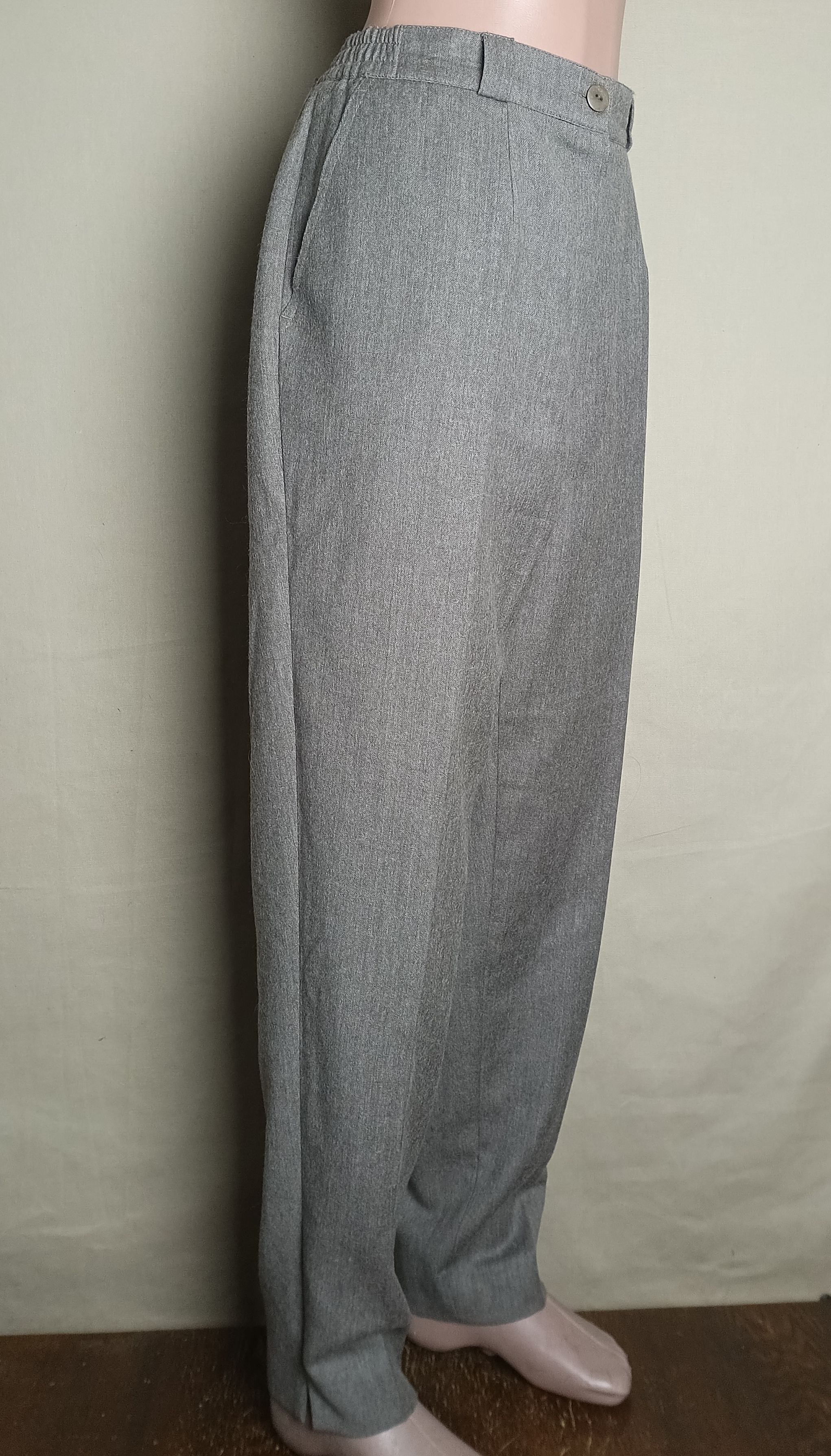 Vintage × Yves Saint Laurent Yves Saint Laurent Wool Classic Womens Pants Size FR40 Size 28" / US 6 / IT 42 - 4 Thumbnail