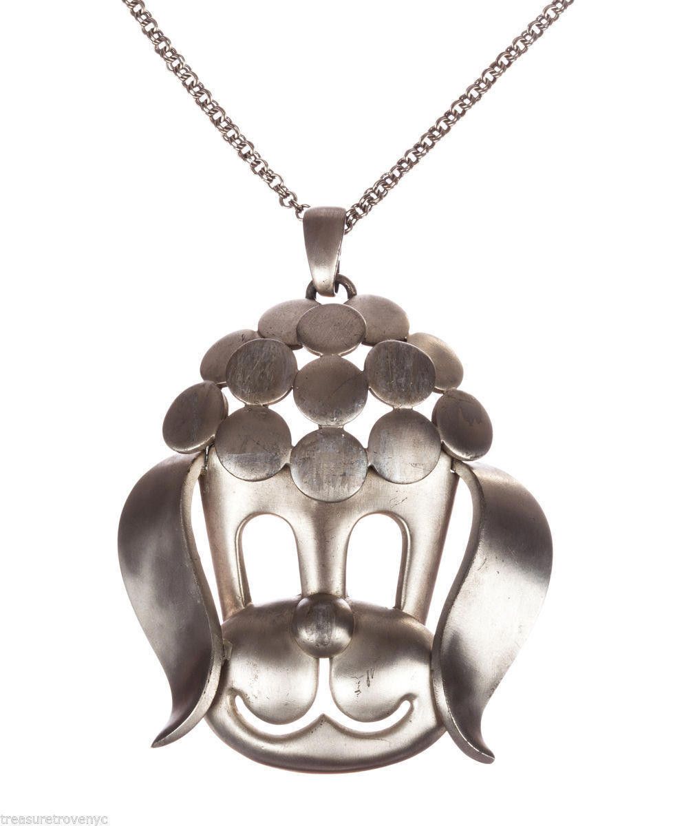 Pierre Cardin Pierre Cardin Poodle Pendant Necklace Size ONE SIZE - 3 Thumbnail