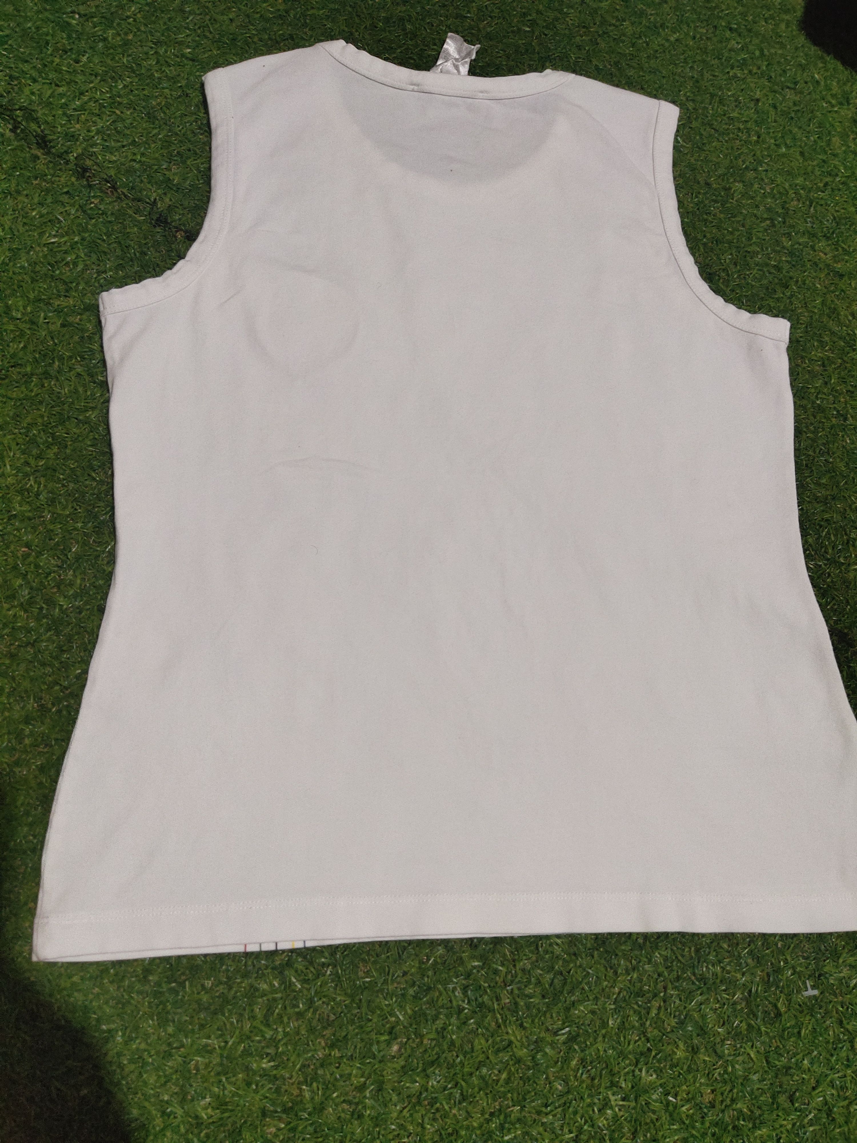 Celine Celine modele depose 2004 Olympic Tank Top Size L / US 10 / IT 46 - 2 Thumbnail
