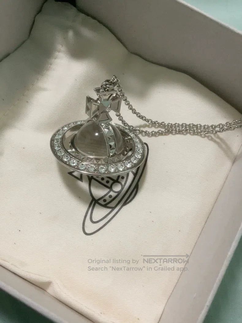 Vivienne Westwood Vivienne Westwood Silver Necklace Large Size ONE SIZE - 1 Thumbnail