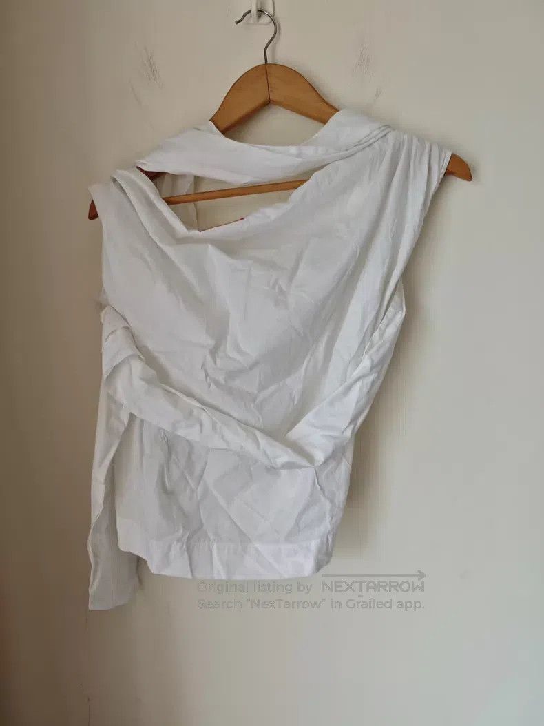 Vivienne Westwood Vivienne Westwood Asymmetric Scarf Top Size XS / US 0-2 / IT 36-38 - 2 Thumbnail