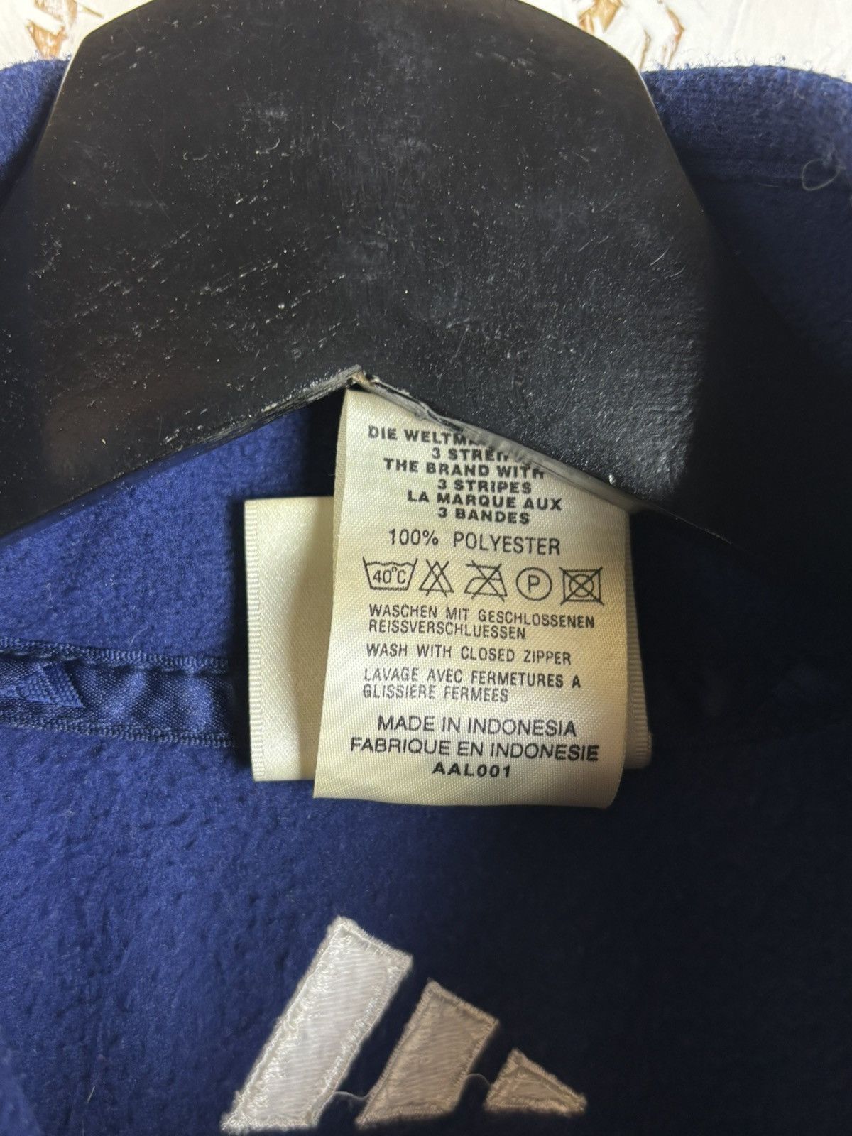 Adidas 00s Adidas Djurgardens IF 2000/01 DIF Half Zip Fleece Blue L Size US L / EU 52-54 / 3 - 9 Thumbnail