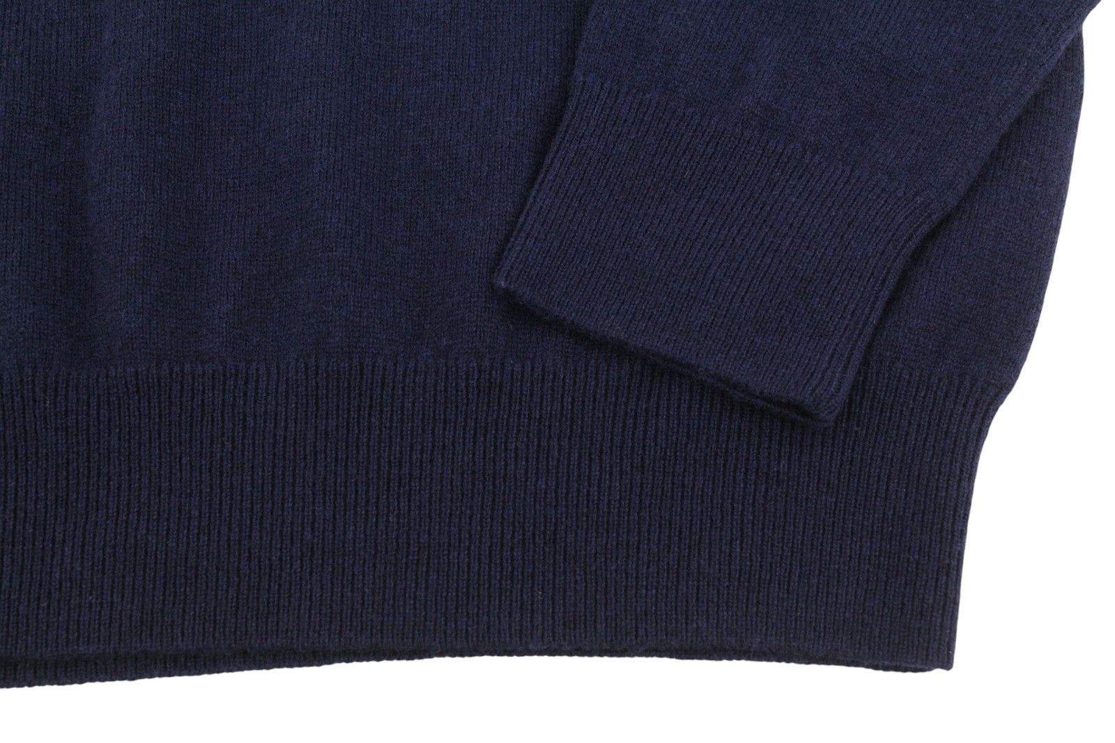 Ralph Lauren Dark Blue S Wool Tight Knit Crew Pullover 86946 Size US S / EU 44-46 / 1 - 6 Thumbnail