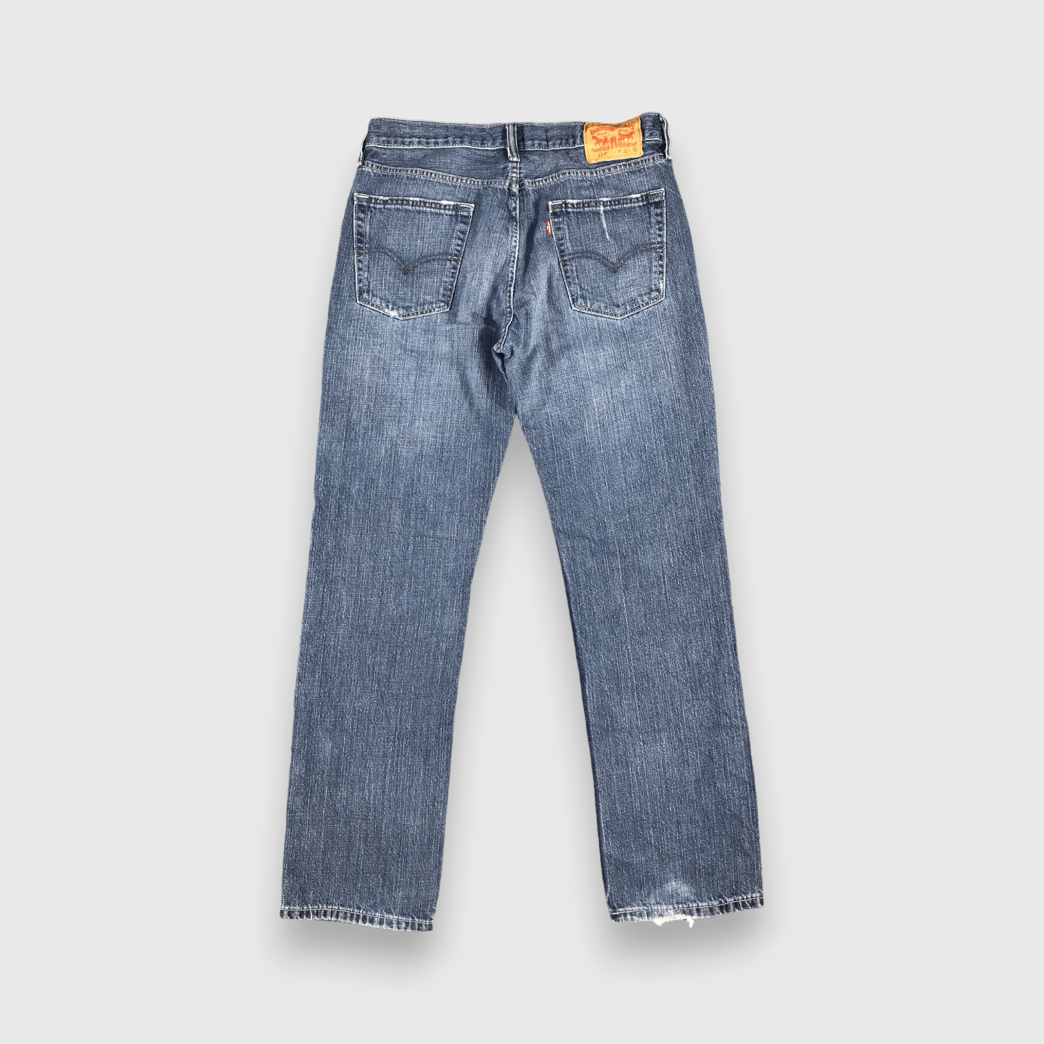 Levi's Vintage Blue Wash Levis 514 Jeans-J2145 Size US 33 - 2 Thumbnail