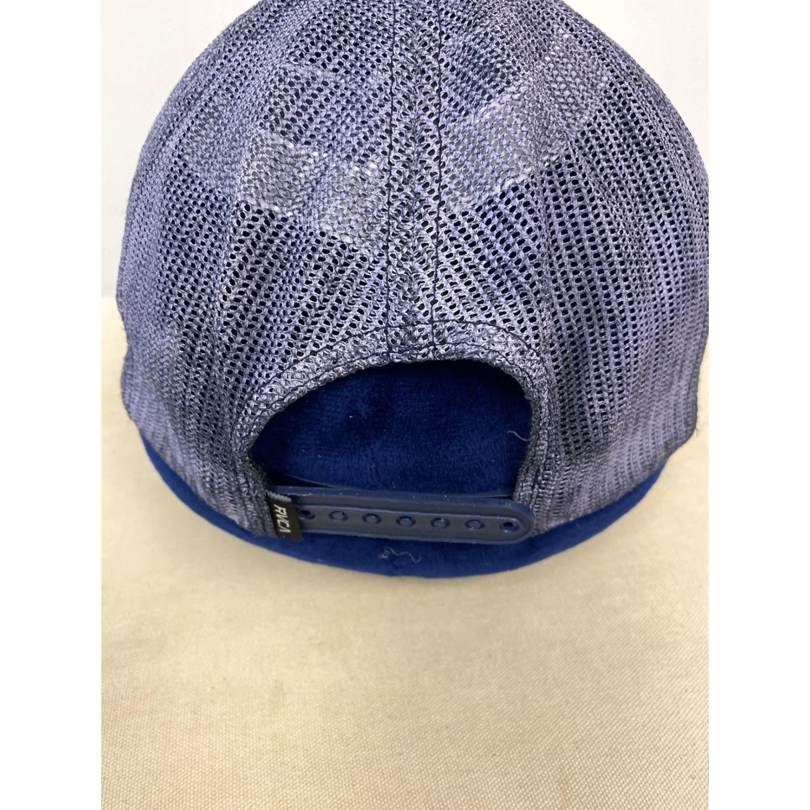 RVCA RVCA Trucker Hat Cap Snapback Men Adjustable Blue 90s Style Size ONE SIZE - 4 Thumbnail