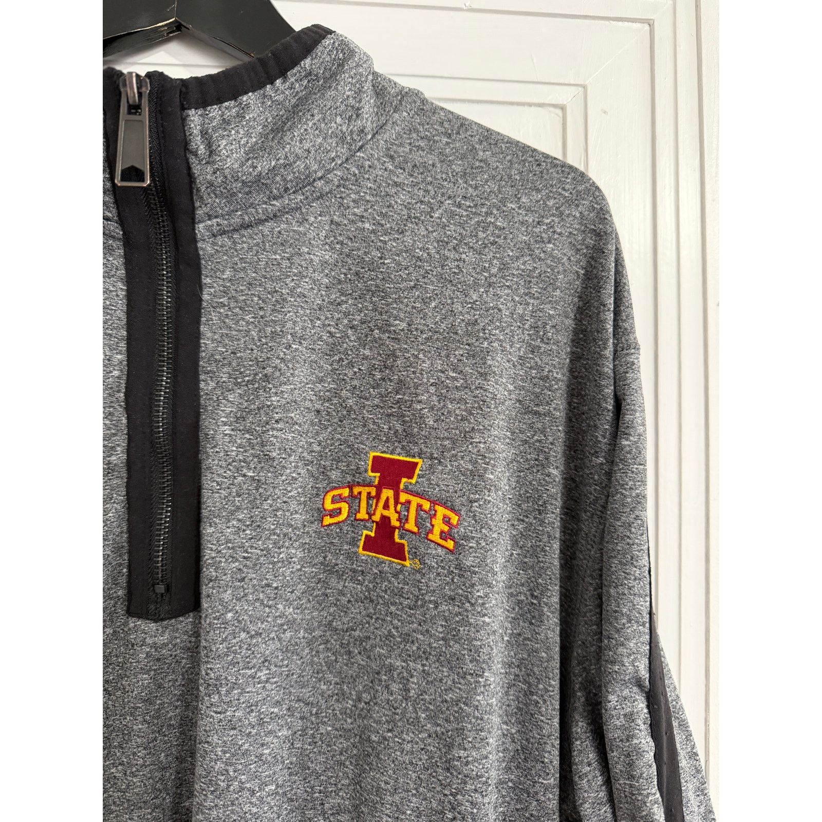 Camp David Iowa State Cyclones Gray 1/4-Zip Pullover Men's size XL Size US XL / EU 56 / 4 - 2 Thumbnail