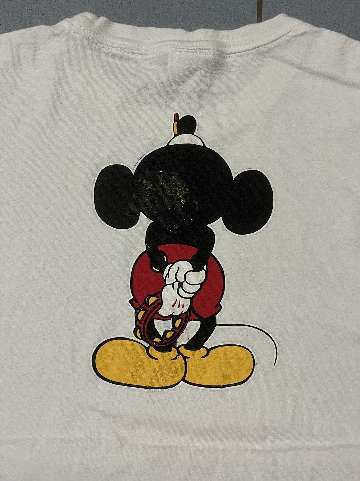 Disney × Vintage Vintage Mickey Mouse Tshirt Size US L / EU 52-54 / 3 - 4 Thumbnail
