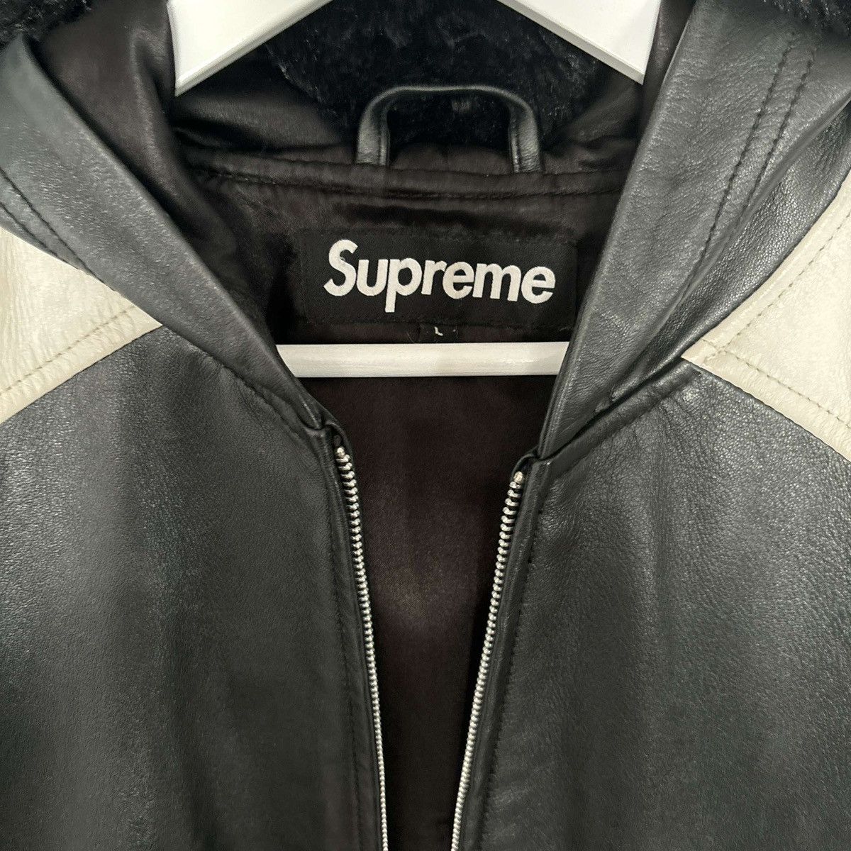 Playboy × Supreme Supreme Playboy Hooded Leather Jacket Size US M / EU 48-50 / 2 - 3 Thumbnail