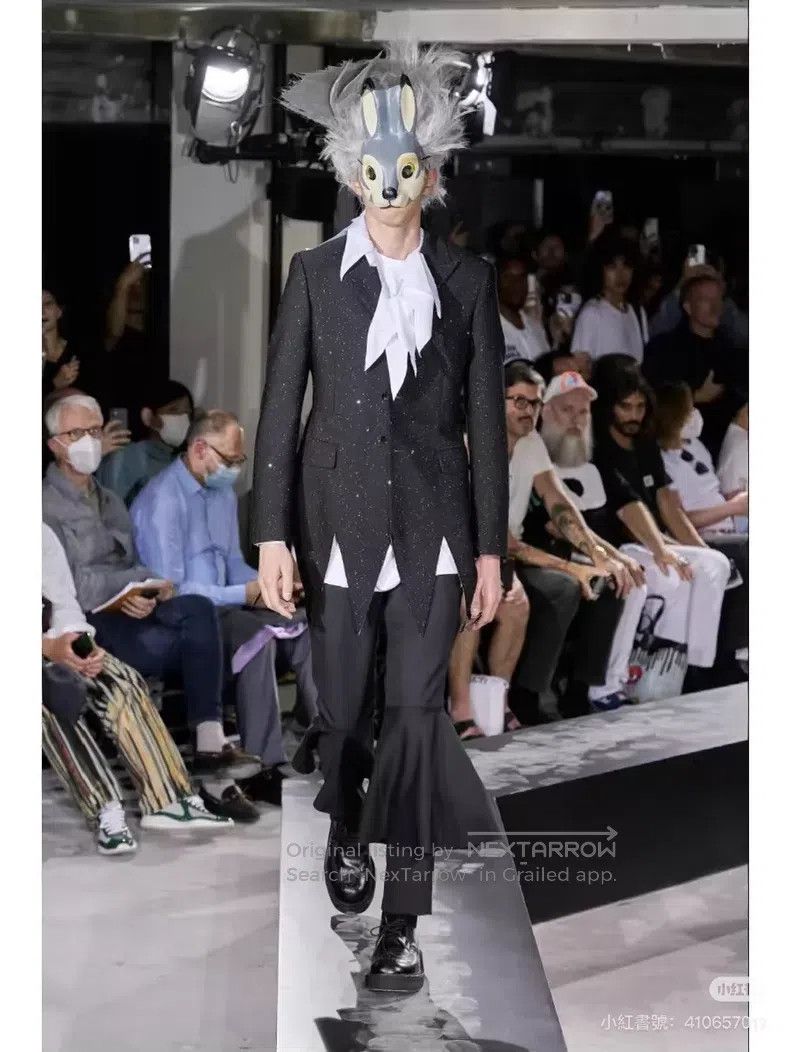 Comme des Garcons Comme des Garcons Teeth torn shirt, black Size US L / EU 52-54 / 3 - 2 Thumbnail