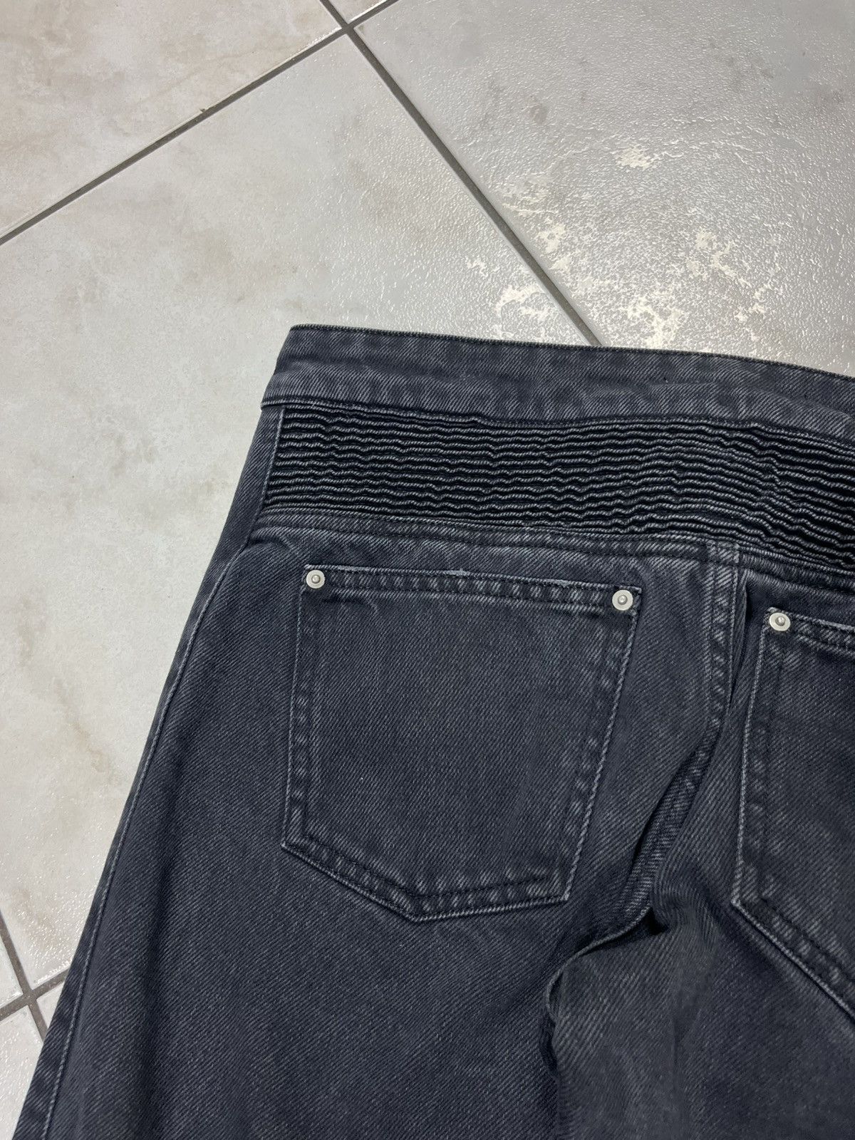 H&M × Isabel Marant × Isabel Marant Etoile Isabel Marant Pour H&M biker washed denim jeans zip pants Size US 28 / EU 44 - 16 Thumbnail
