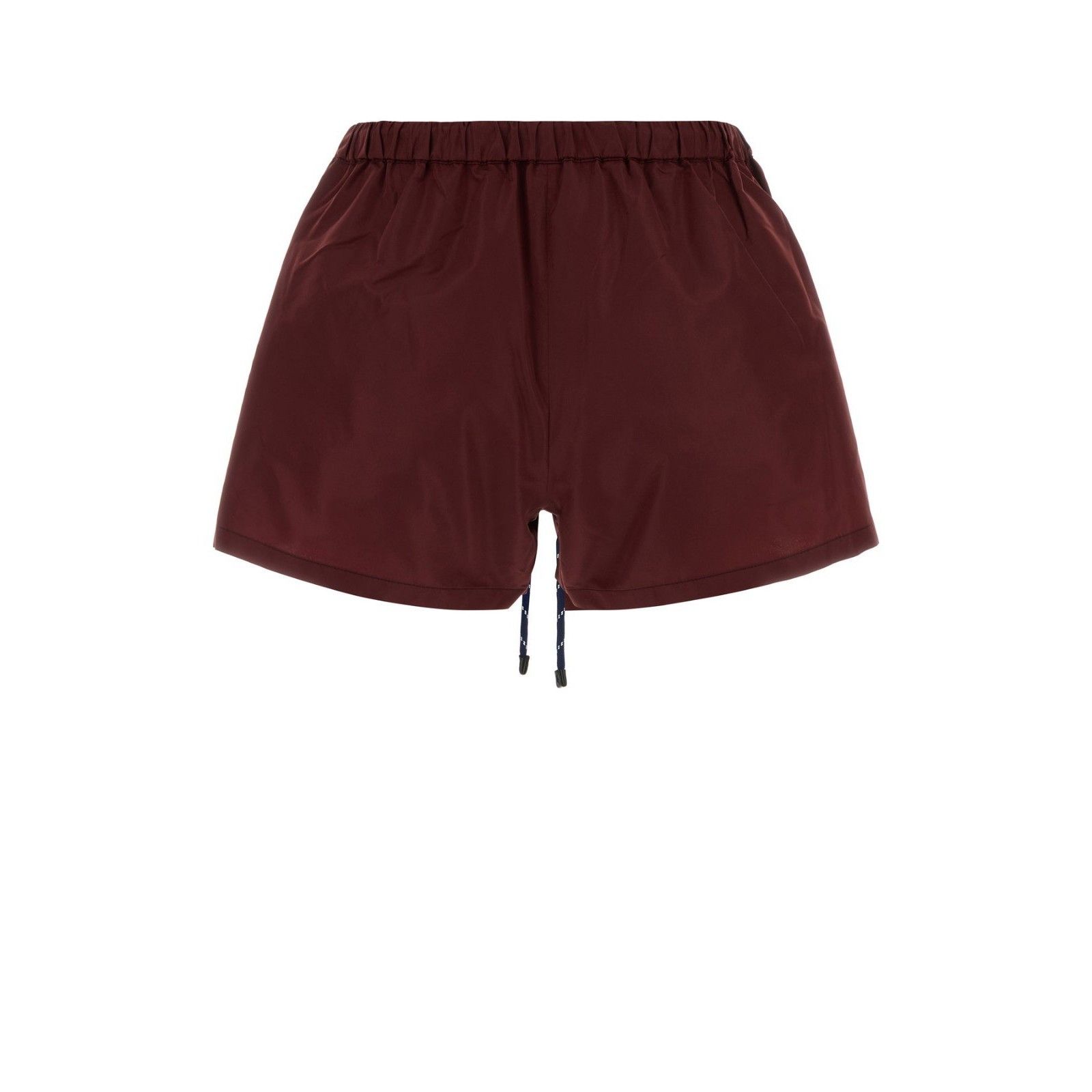 Miu Miu MIU MIU Red Polyester Tech Fabric Shorts New & Authentic (Wo Size 28" / US 6 / IT 42 - 2 Thumbnail