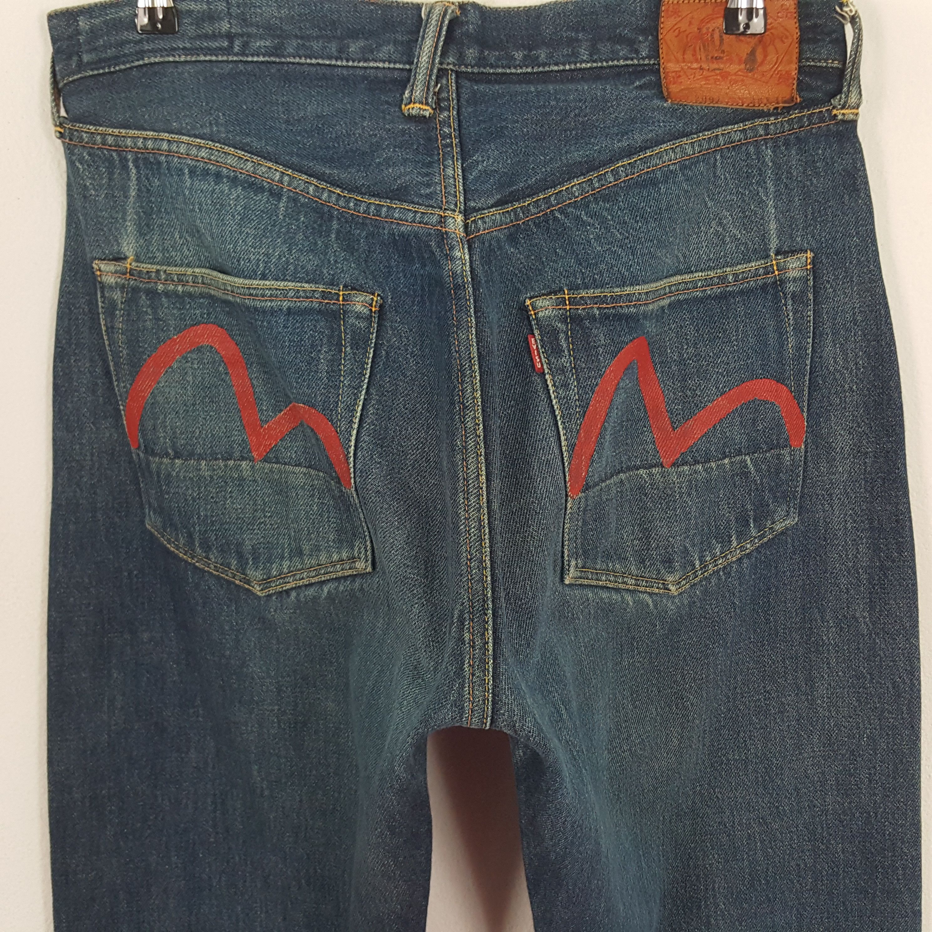 Evisu Vintage Evisu Japanese Brand Daicock Custom Art Denim Jeans Size US 32 / EU 48 - 5 Thumbnail