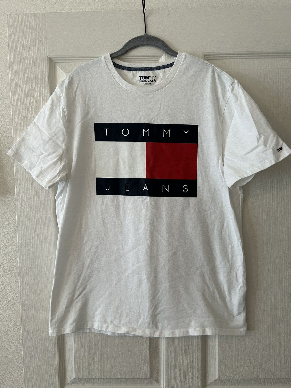 Tommy Hilfiger × Vintage Tommy Hilfiger Icon Tee Size US L / EU 52-54 / 3 - 1 Thumbnail