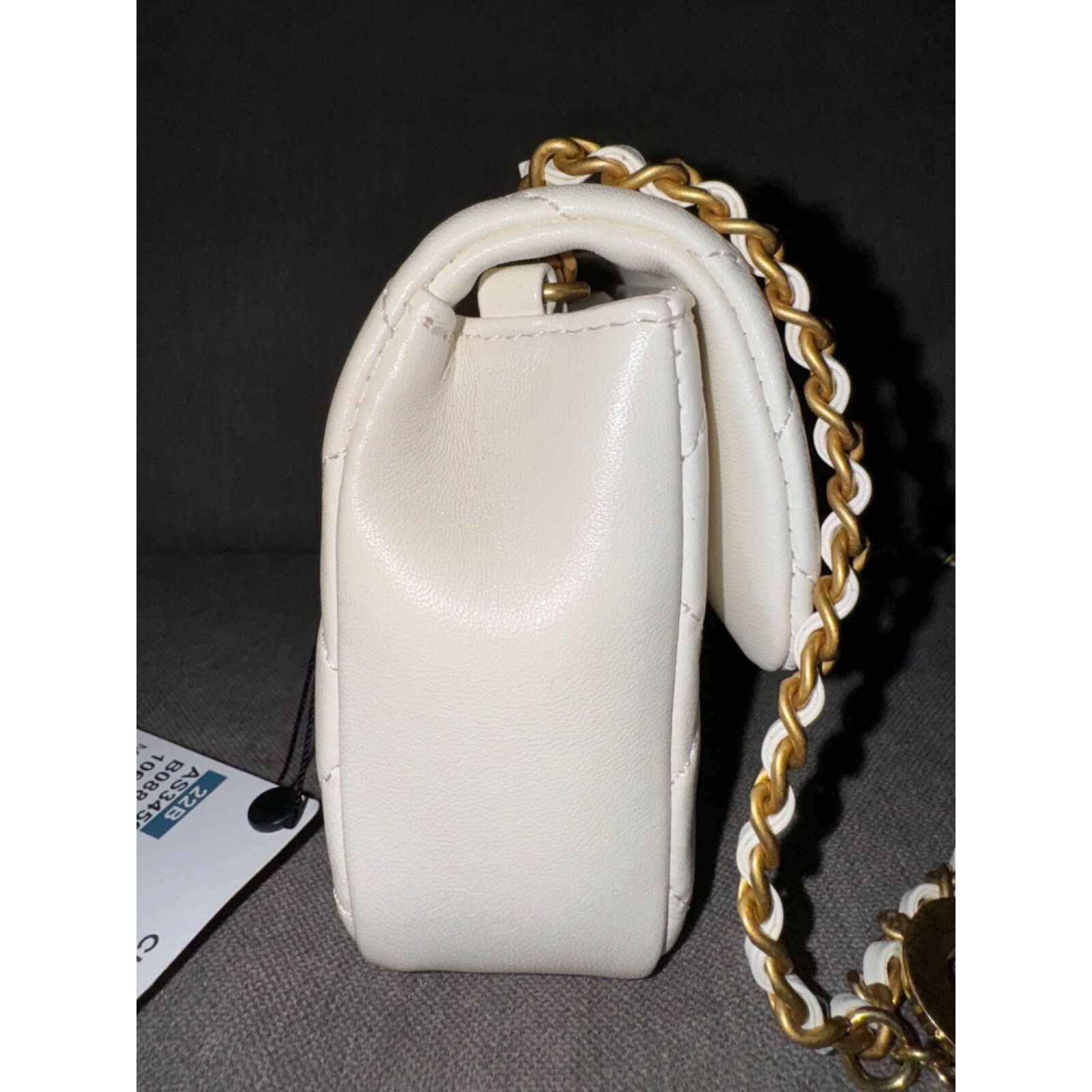 Chanel Chanel Mini Flap Open Heart Gold Logo Shoulder Crossbody Bag Size ONE SIZE - 13 Thumbnail