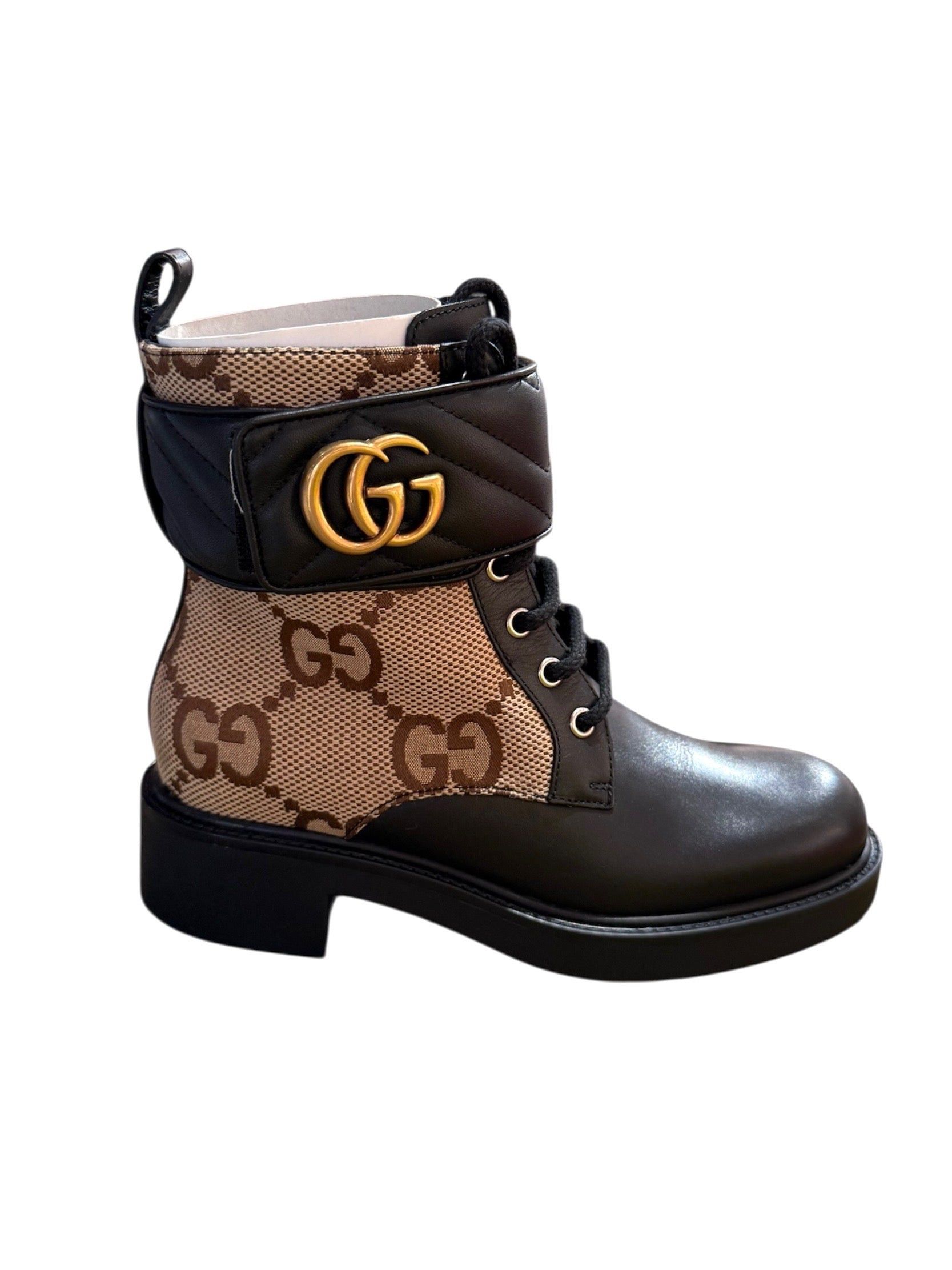 Gucci Double G Ankle Boots SIZE 39.5