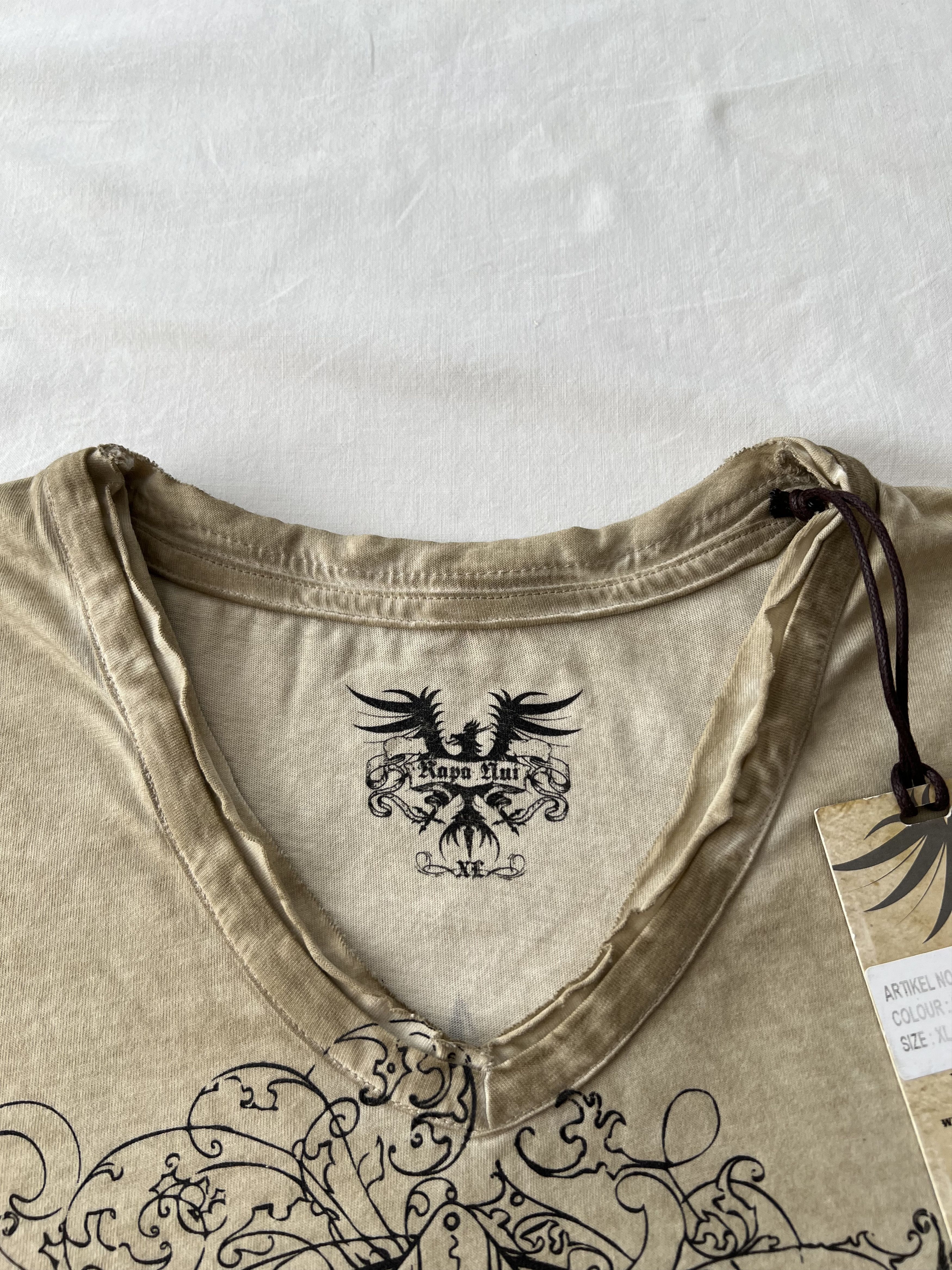 Affliction Affliction Style Rapa Nui Eagle Skull Y2K T-shirt Size US XL / EU 56 / 4 - 9 Thumbnail