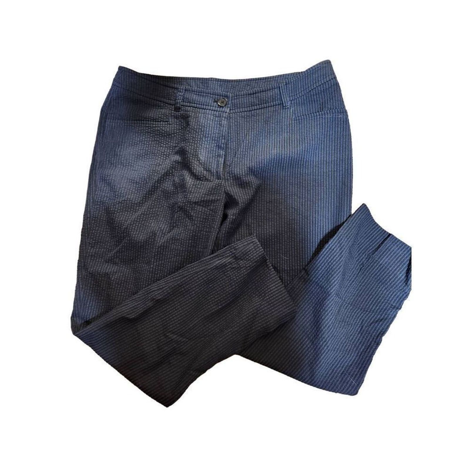 Anne Klein Ann klein size 10 professional pants blue Size 32" / US 10 / IT 46 - 1 Thumbnail