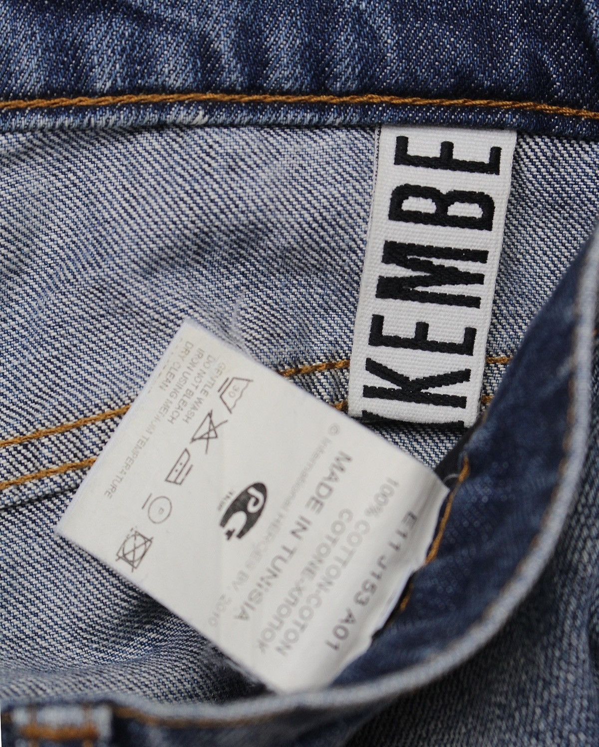 Dirk Bikkembergs SS2010 DIRK BIKKEMBERGS BLUE DISTRESSED DENIM JEANS Size US 31 - 7 Thumbnail