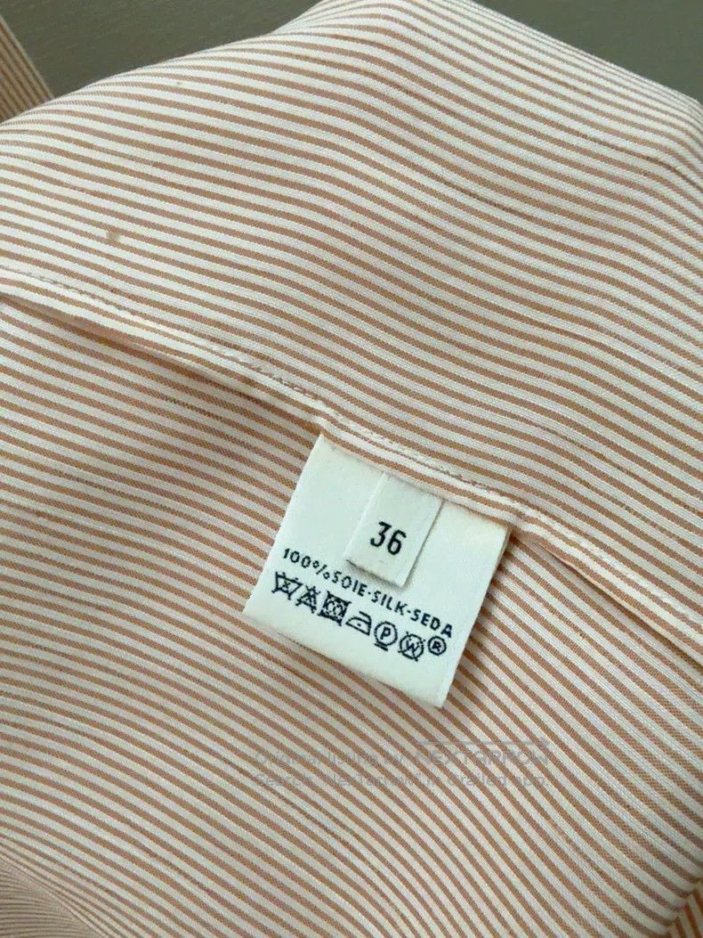 Hermes Hermes Pink Silk Shirt Size XS / US 0-2 / IT 36-38 - 4 Thumbnail
