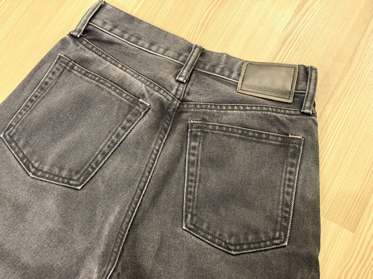 Acne Studios Acne Studios Mece Vintage Black High-Rise Straight Jeans Size 26" / US 2 / IT 38 - 5 Thumbnail