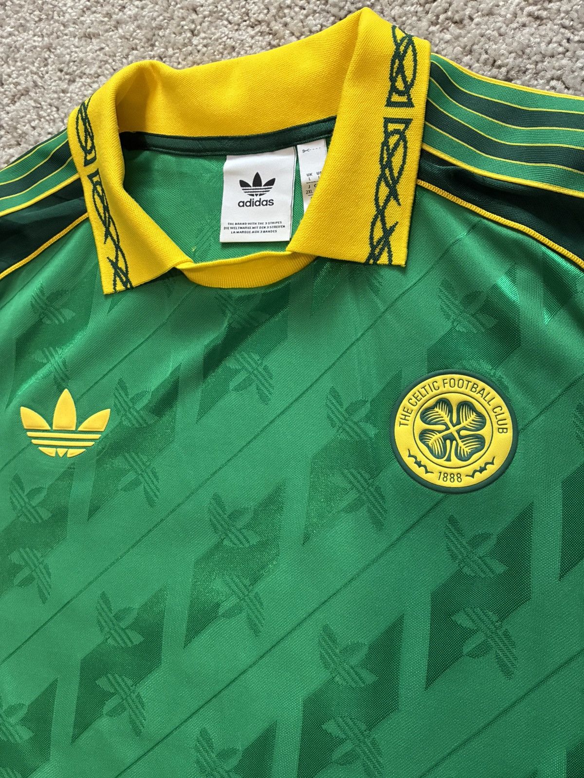 Adidas 2024/2025 Celtic FC Originals Size US L / EU 52-54 / 3 - 3 Thumbnail