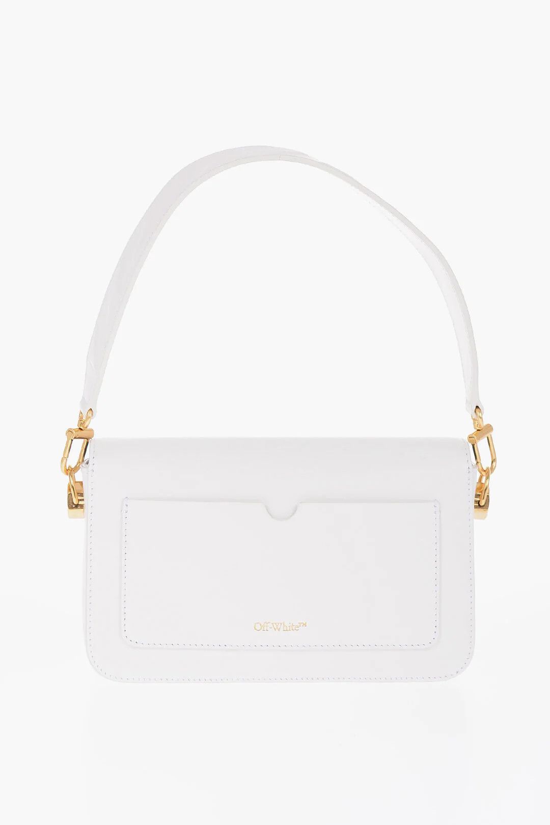Off-White og1mm0426 Size: OS / Leather Shoulder Bag in White Size ONE SIZE - 3 Thumbnail