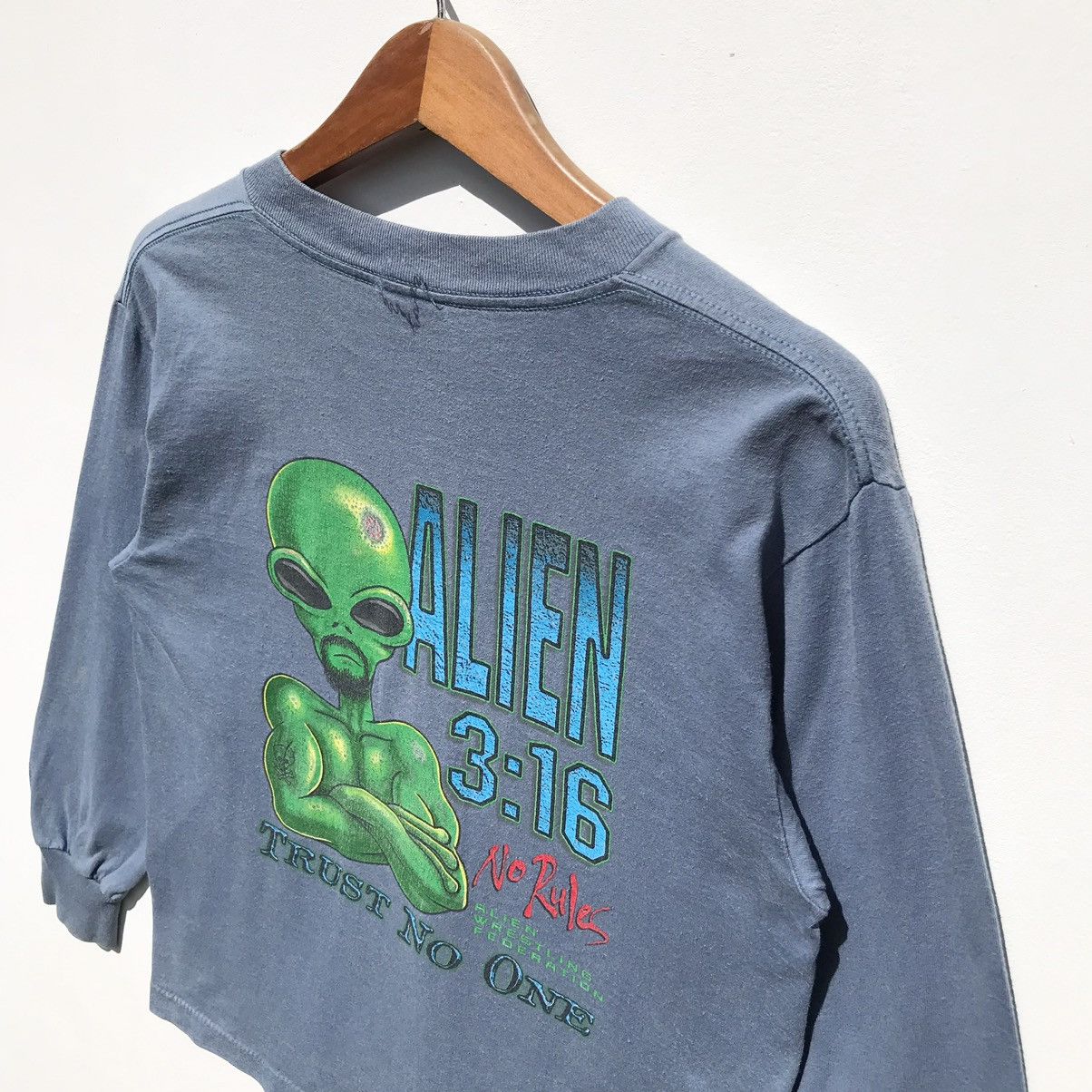 Vintage Vintage 90s Alien Workshop No Rules Shirt SunFaded Size US XXS / EU 40 - 6 Thumbnail