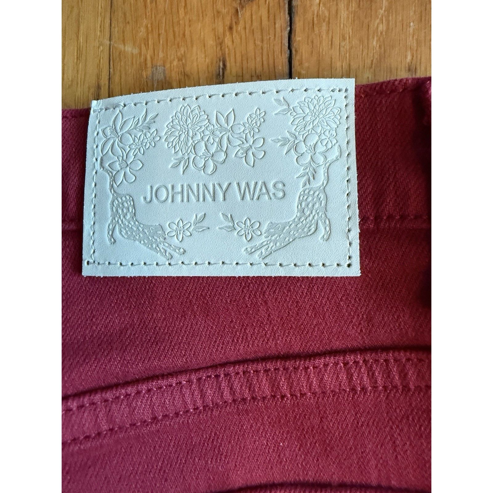 Johnny Was Johnny Was Marseille Baby Boot Jeans Size 32 Cranberry Size 32" / US 10 / IT 46 - 11 Thumbnail