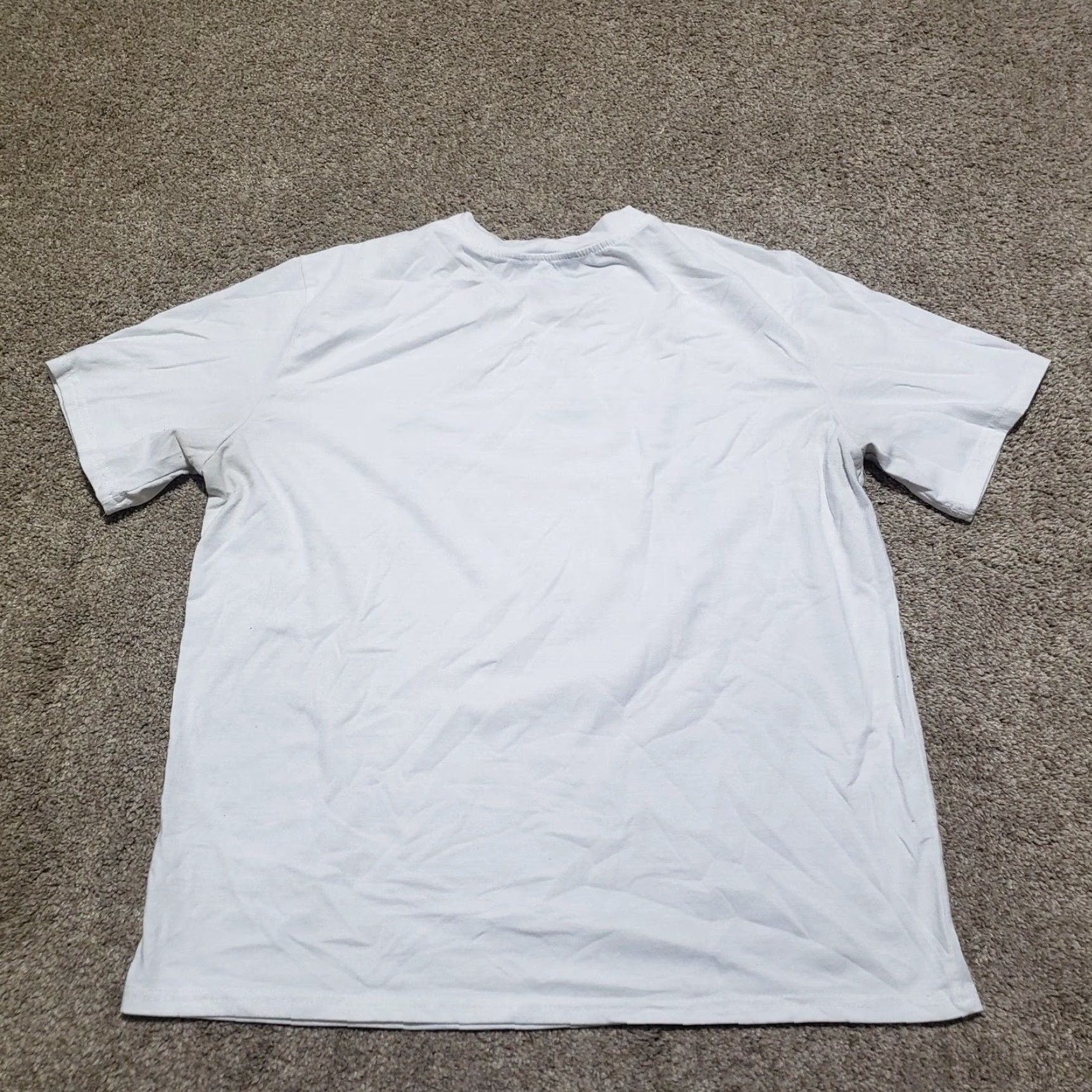 Shein SHEIN "And So It Is" Wave Short Sleeve White Tee T-Shirt Adult Women's L Large Shirt Womens Size L / US 10 / IT 46 - 7 Thumbnail