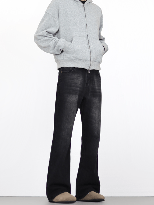 Japanese Brand American retro washed vintage flared jeans for men Size US 32 / EU 48 - 5 Thumbnail