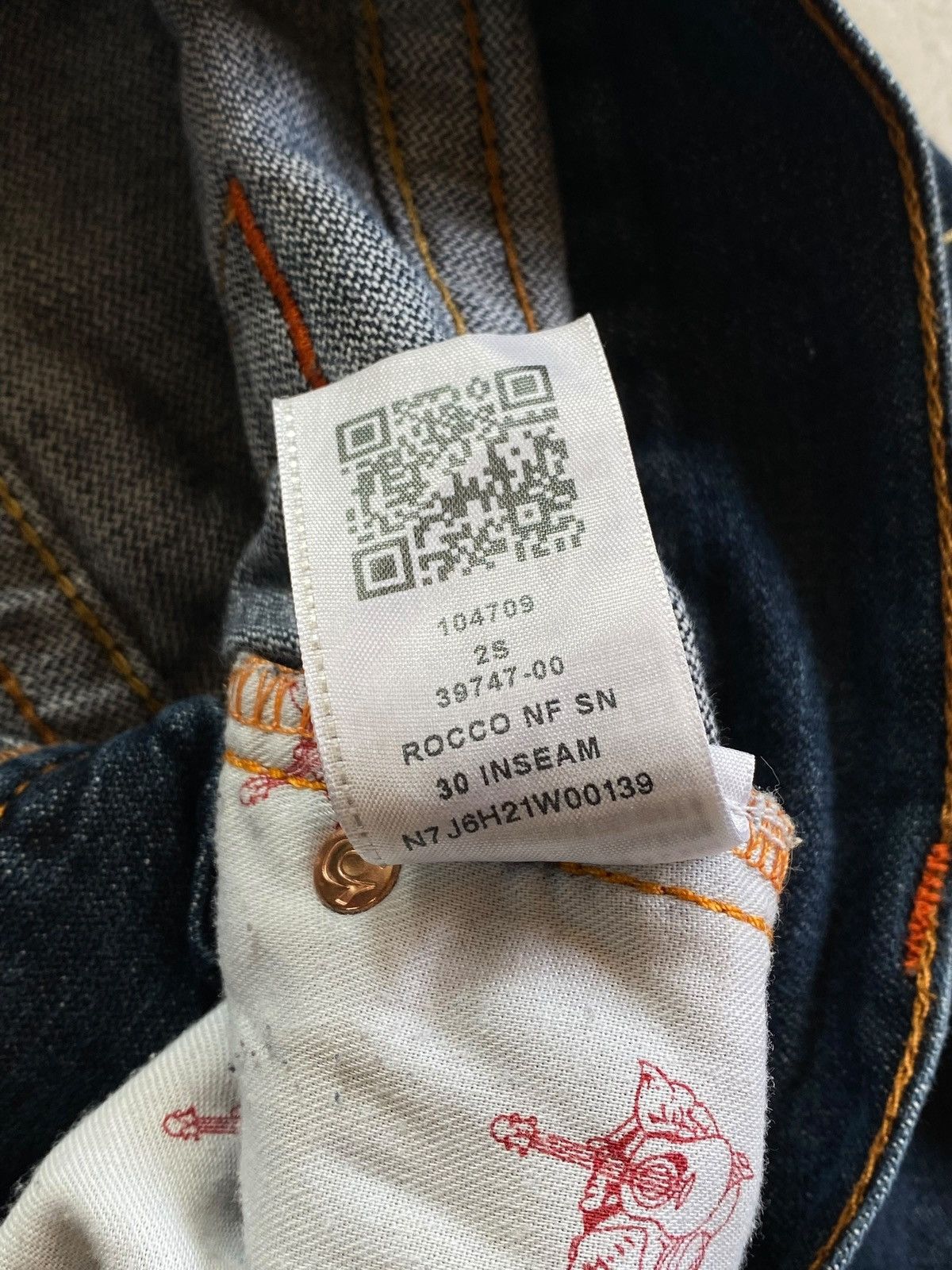True Religion True Religion y2k style Rocco Jeans Denim Size US 36 / EU 52 - 17 Thumbnail