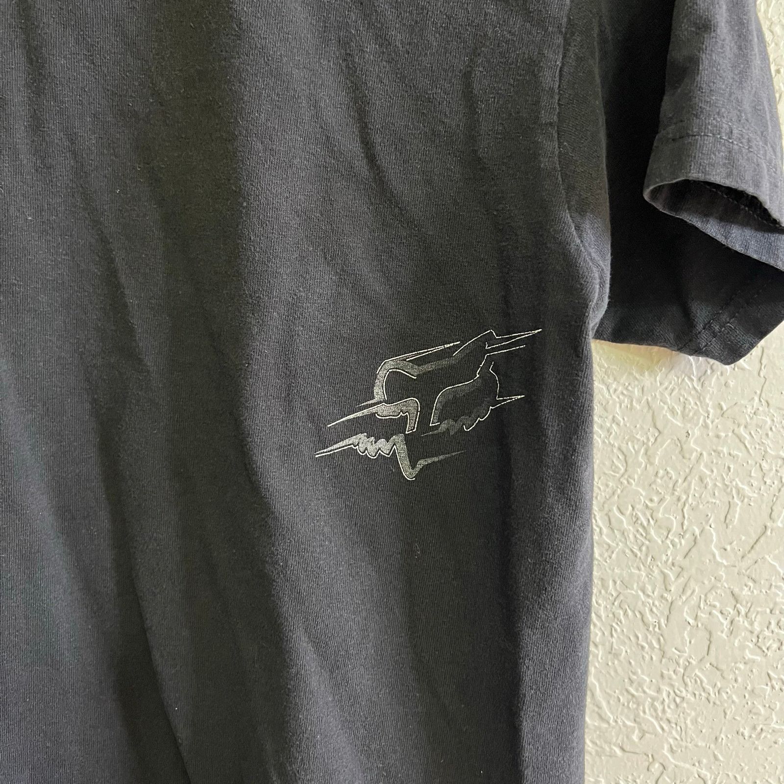 Fox Racing Y2K Fox Racing Shirt Mens Small Black Logo Graphic skater Size US S / EU 44-46 / 1 - 5 Thumbnail