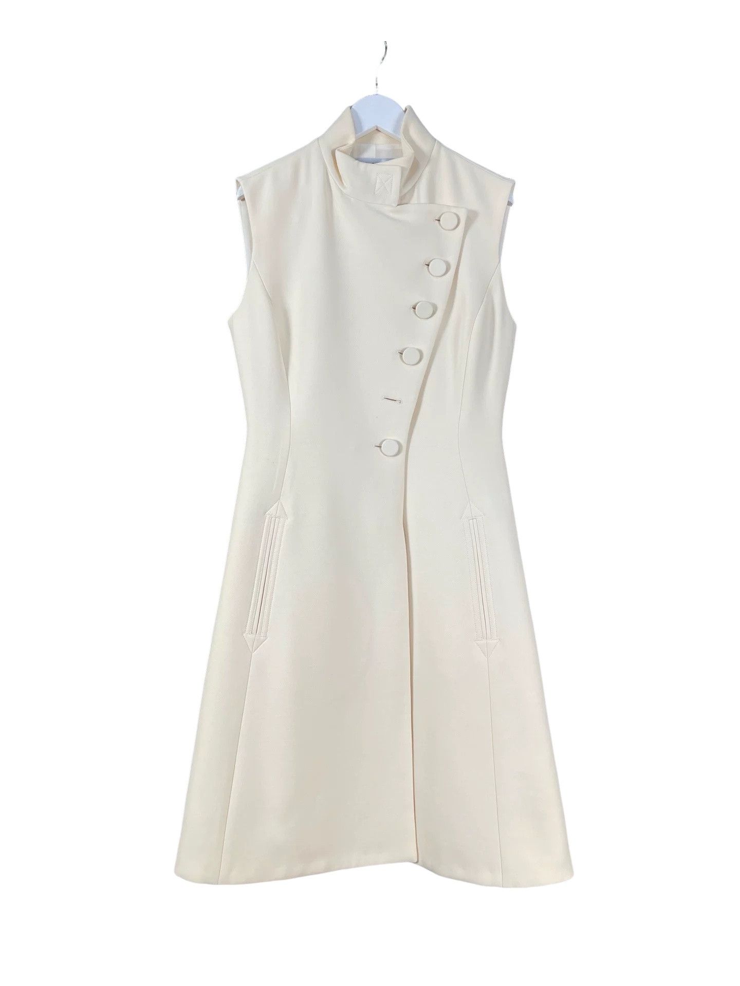 Dior Dior Wool Silk Sleeveless Dress Size 36 Size XS / US 0-2 / IT 36-38 - 1 Thumbnail