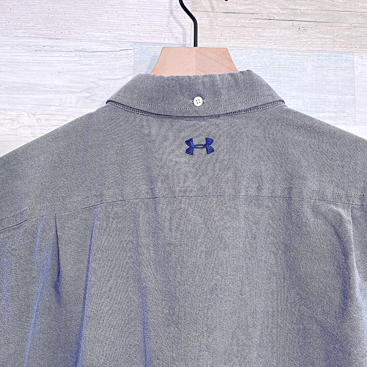 Under Armour Under Armour Performance Oxford Shirt Gray Mens Large Size US L / EU 52-54 / 3 - 4 Thumbnail
