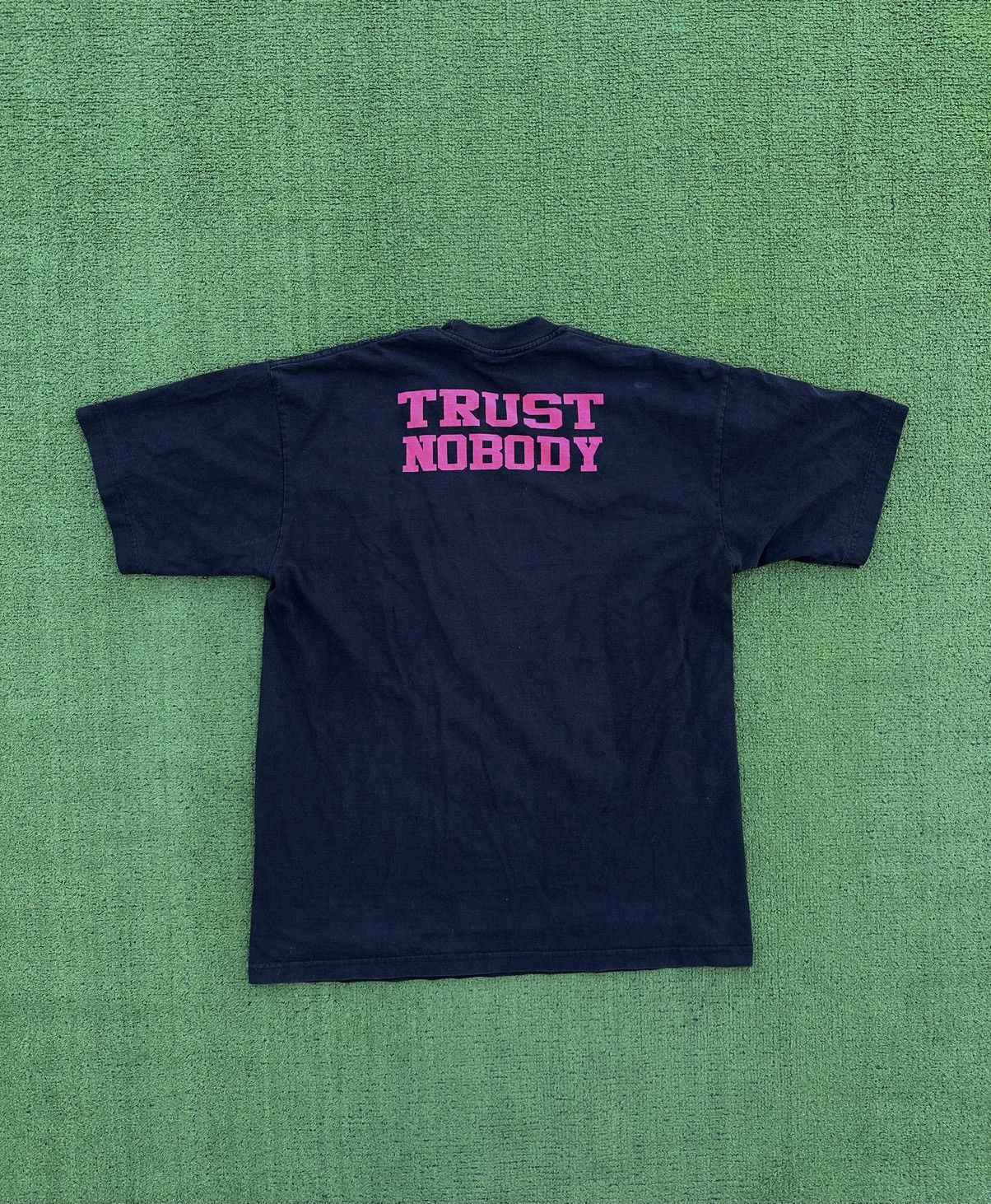 Rap Tees × Vintage Vintage 5Pro Trust Nobody Tupac Biggie Size US XL / EU 56 / 4 - 3 Thumbnail