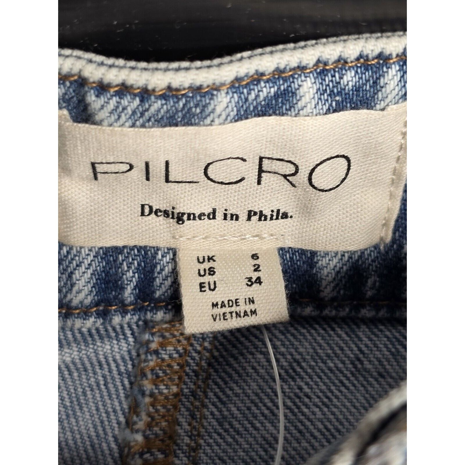 Anthropologie Anthropologie "Size 2" Denim Skirt "Pilcro" Size 26" / US 2 / IT 38 - 3 Thumbnail