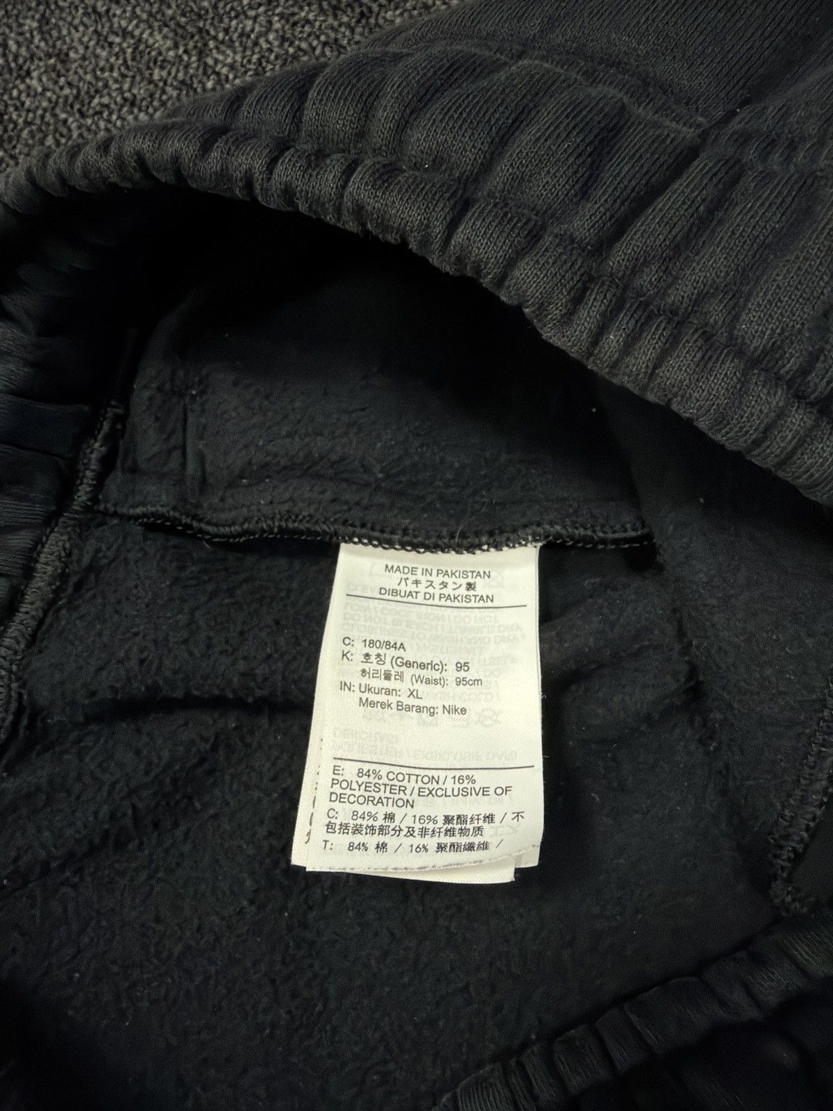 Nike × Stussy Black Stussy x Nike Joggers / Sweatpants - Extra Large Size US 36 / EU 52 - 12 Thumbnail